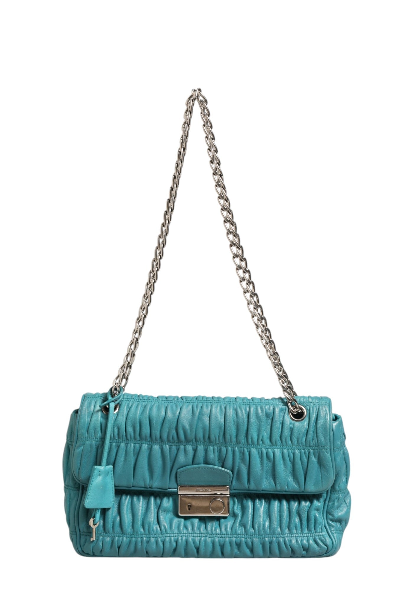 Prada Nappa Gaufre Flap Bag - RIMODA