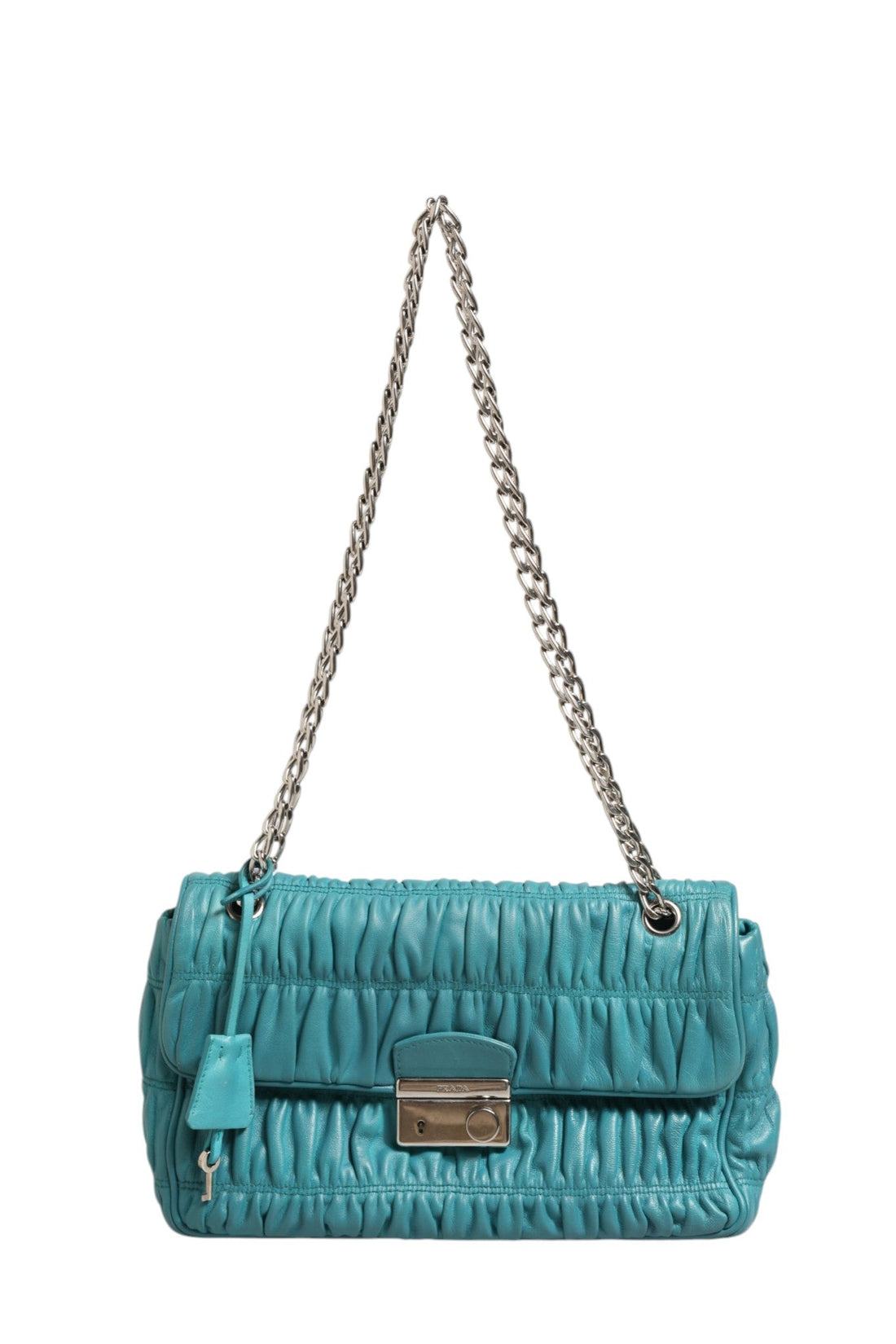 Prada Nappa Gaufre Flap Bag - RIMODA