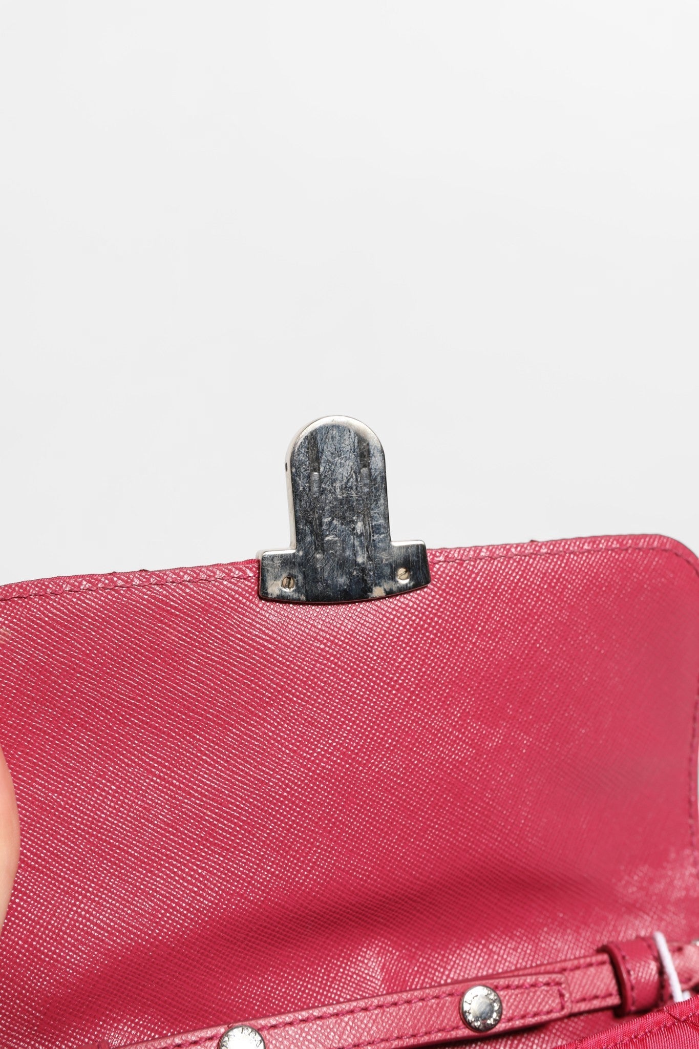 Prada Pink Quilted Tessuto Impuntu Nylon Flap Crossbody Bag - RIMODA