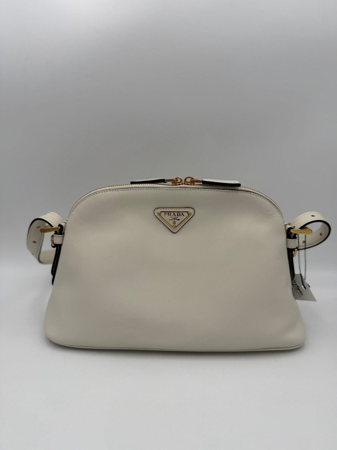 Prada PRADA Bauletto BOWLING in Leather Handbag - RIMODA