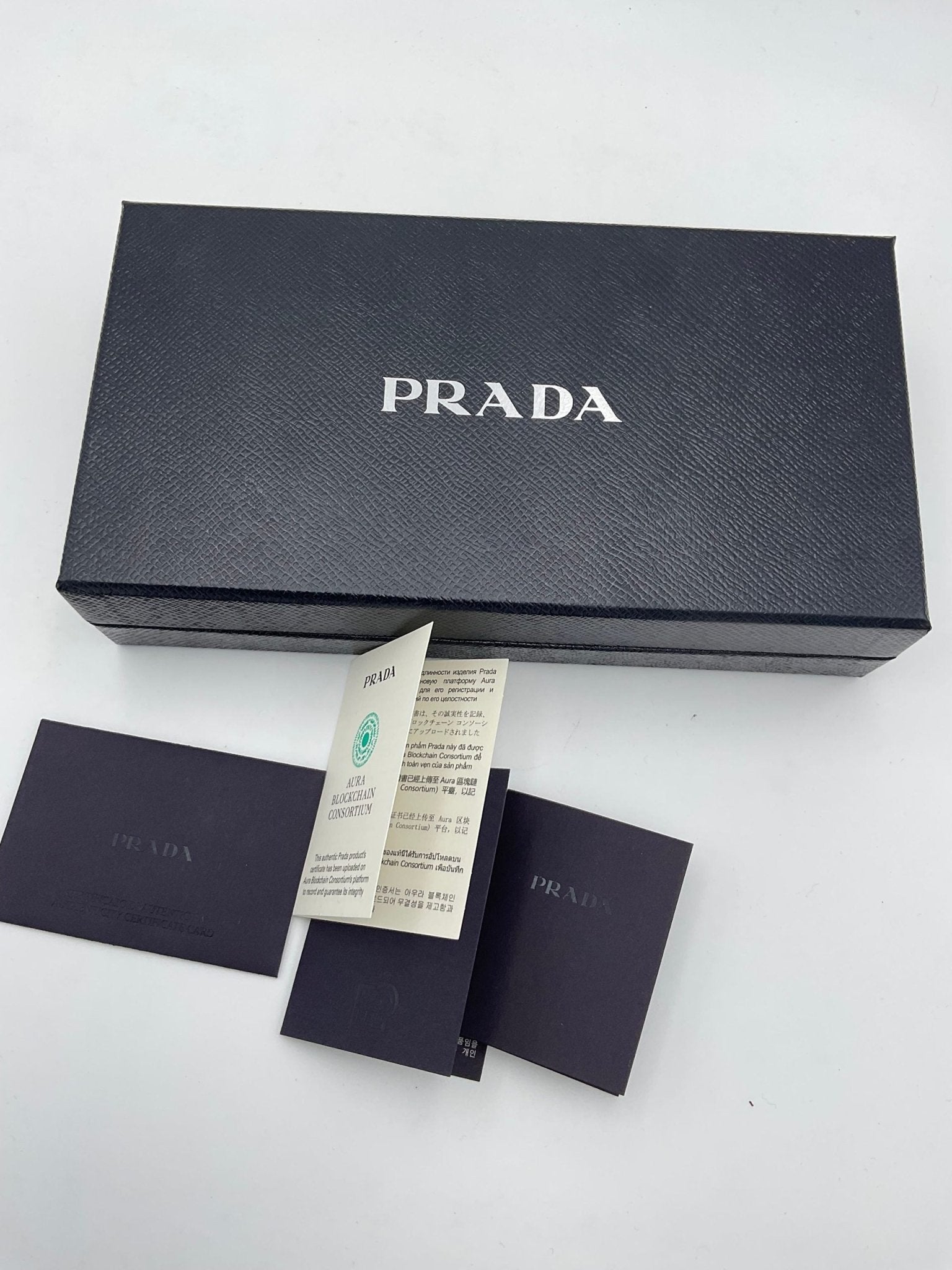 Prada PRADA Powder Saffiano with Card Holder Wallet - RIMODA