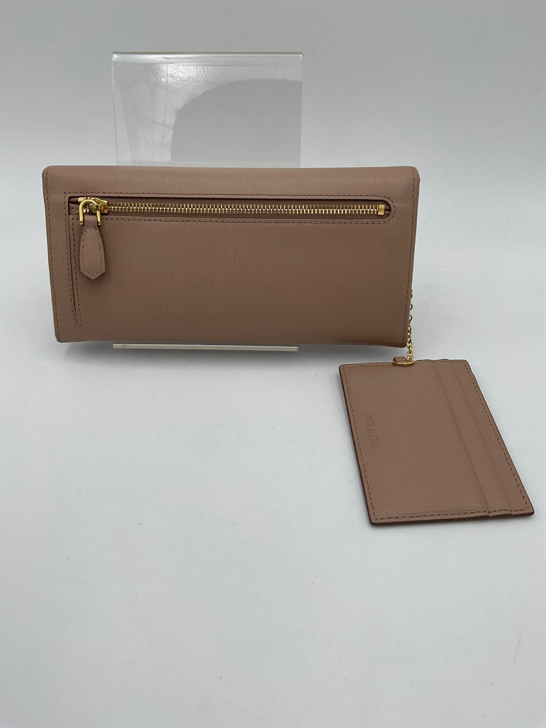 Prada PRADA Powder Saffiano with Card Holder Wallet - RIMODA
