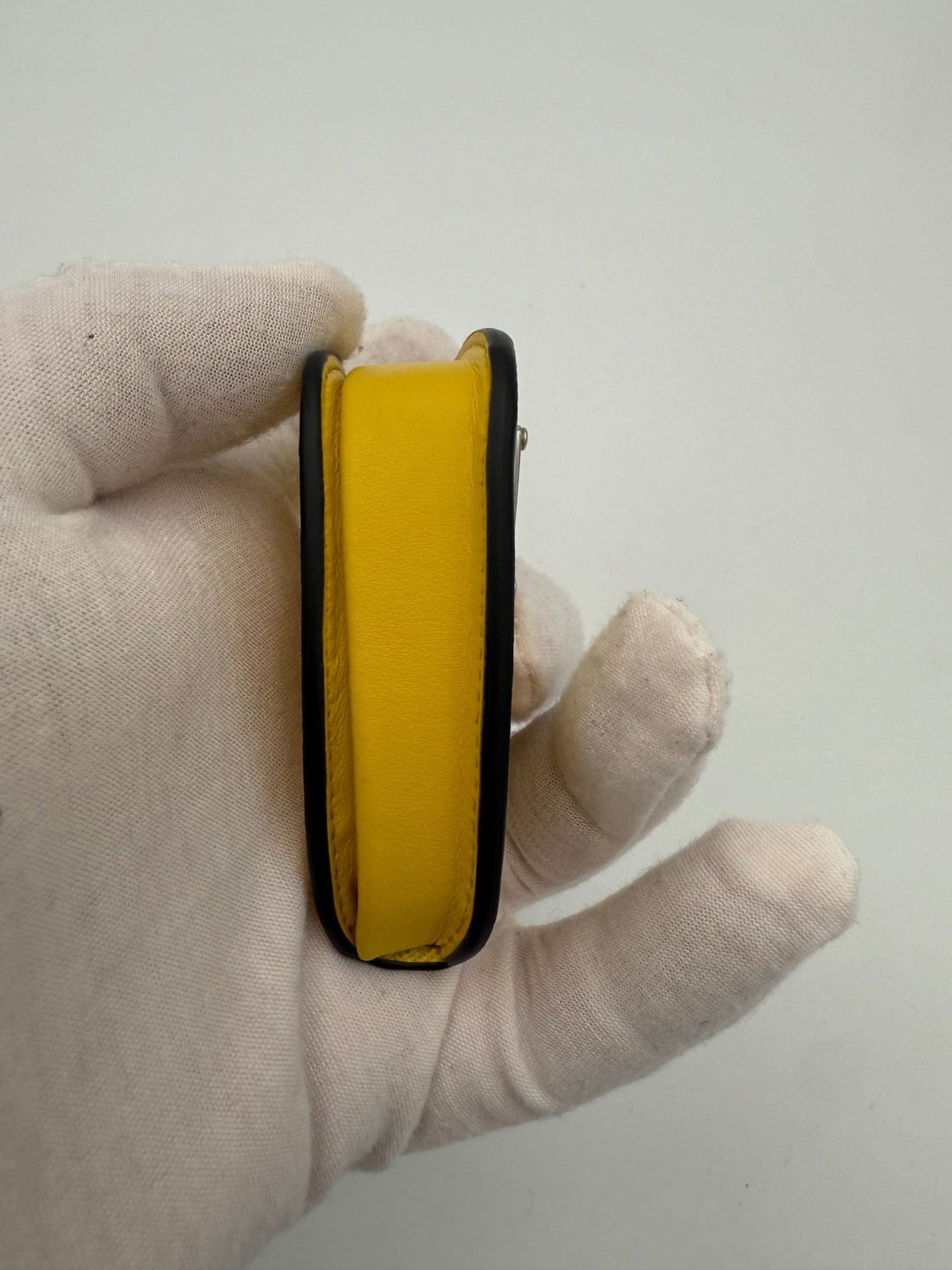 Prada PRADA Saffiano Yellow Coin Purse - RIMODA