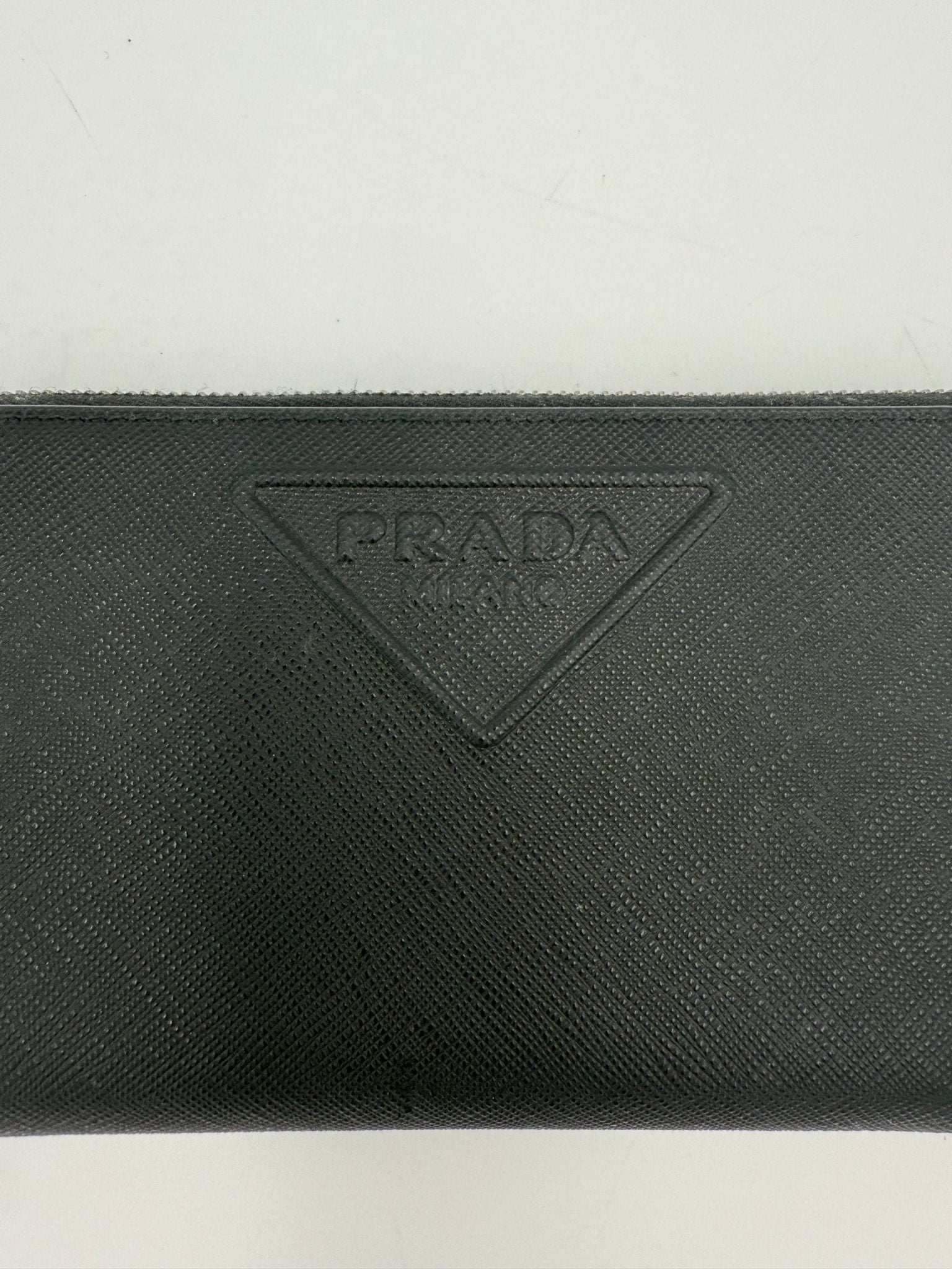 Prada PRADA Zip in Saffiano Leather Wallet - RIMODA