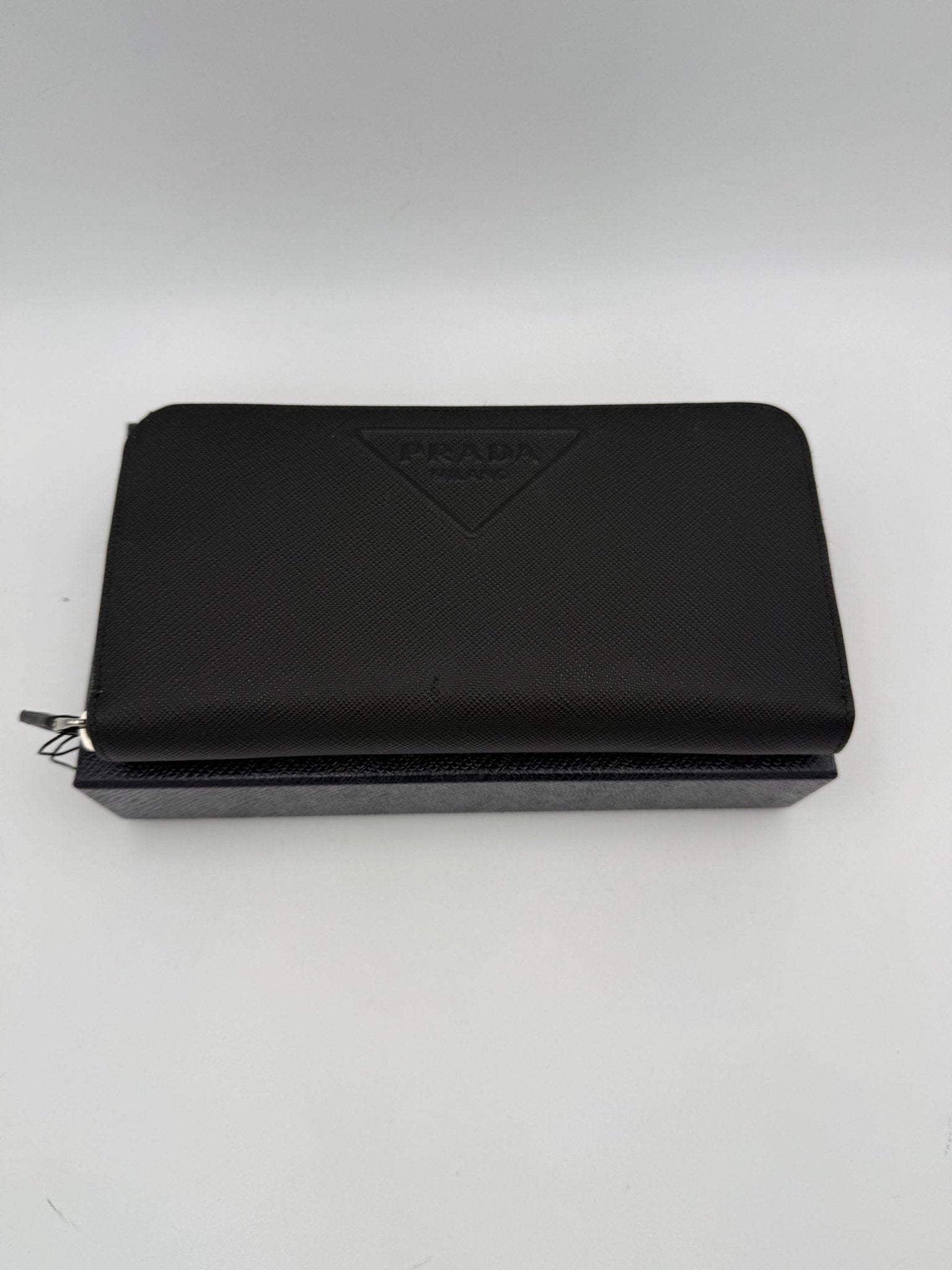 Prada PRADA Zip in Saffiano Leather Wallet - RIMODA