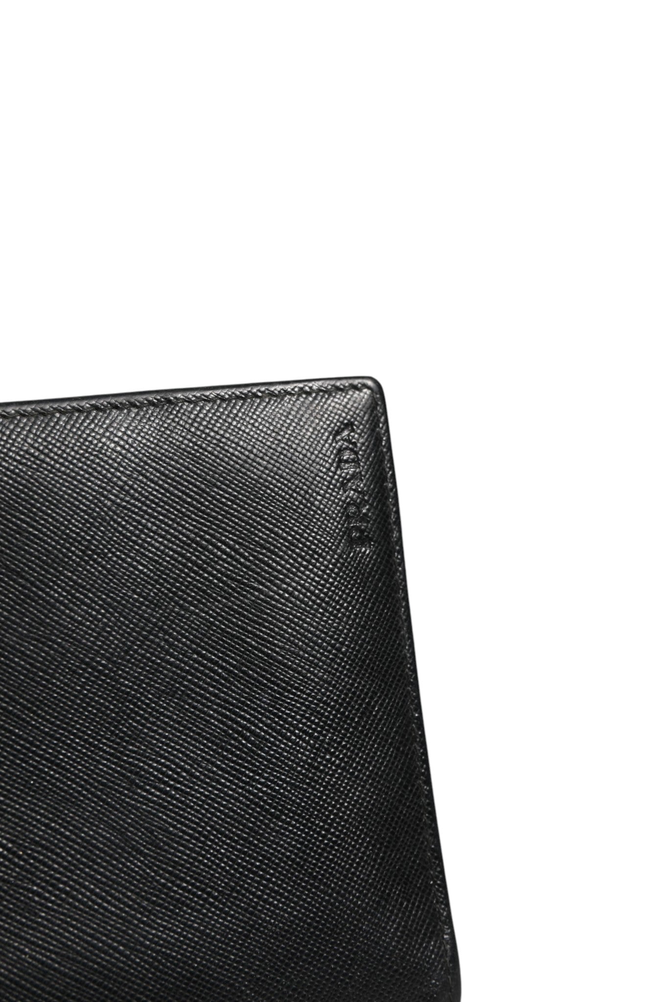 Prada Saffiano Leather Slim Card Holder Wallet - RIMODA