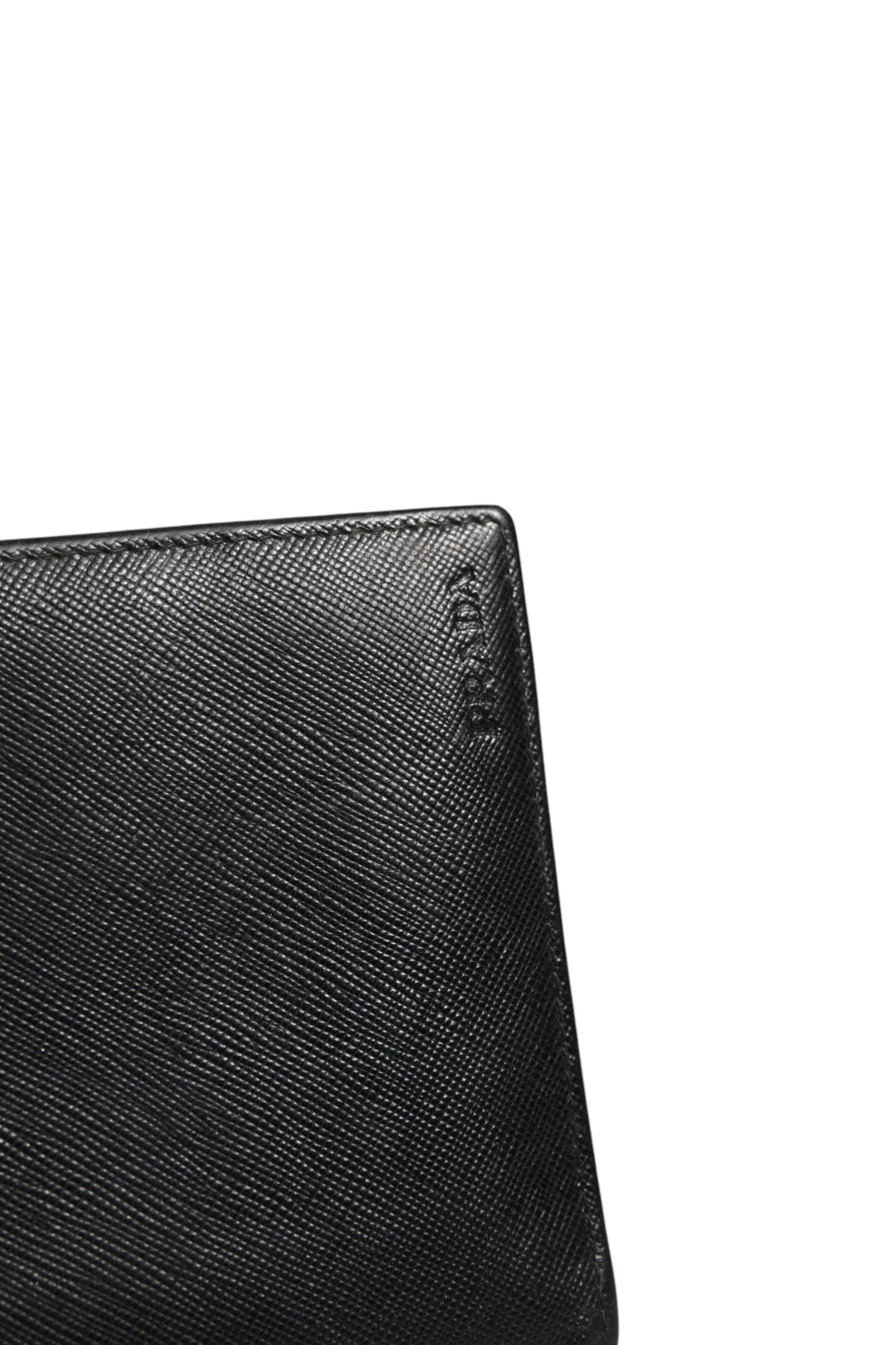 Prada Saffiano Leather Slim Card Holder Wallet - RIMODA