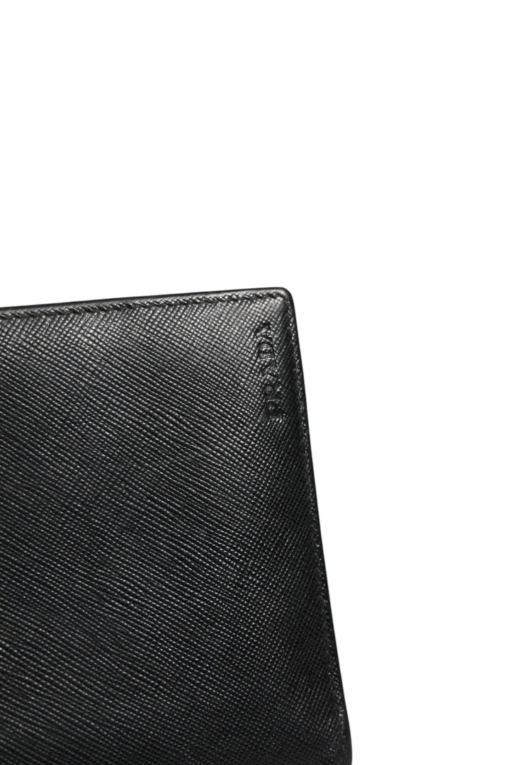 Prada Saffiano Leather Slim Card Holder Wallet - RIMODA