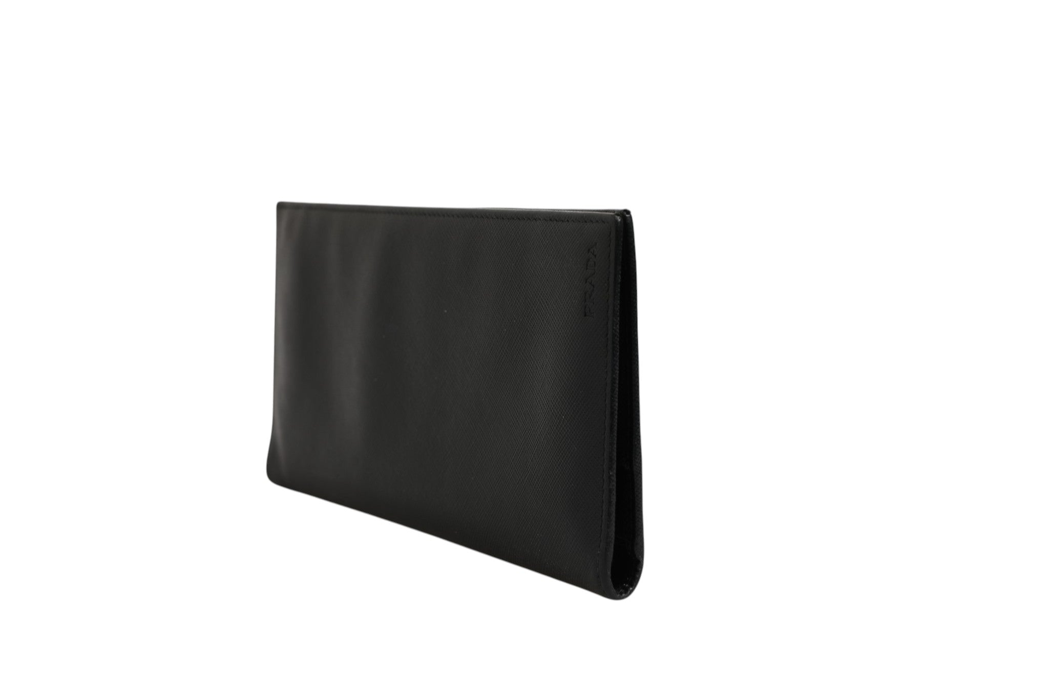 Prada Saffiano Leather Slim Card Holder Wallet - RIMODA