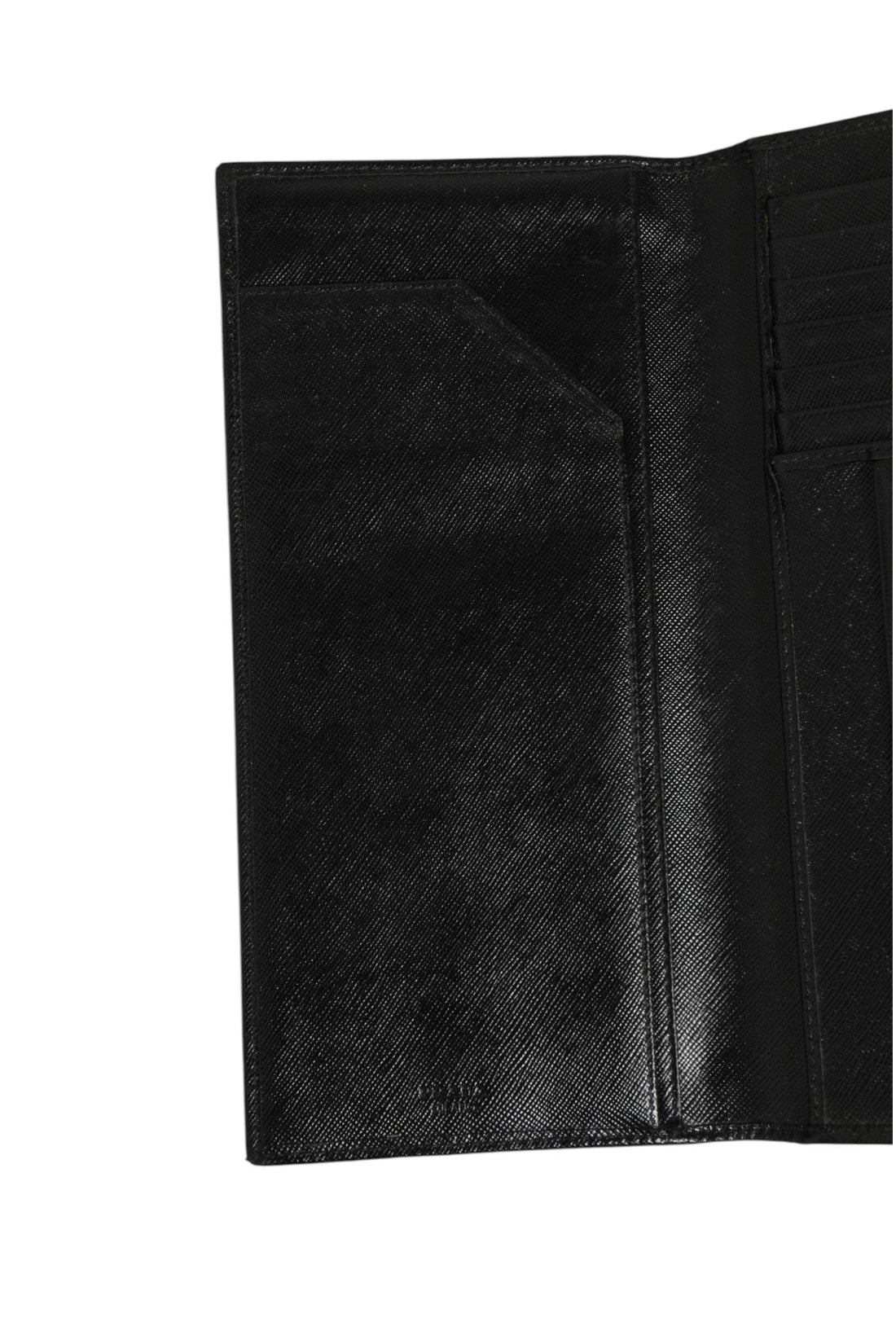 Prada Saffiano Leather Slim Card Holder Wallet - RIMODA