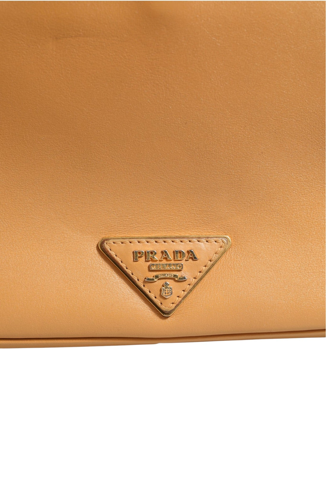 Prada Sidonie Beige Pebble Leather shoulder bag - RIMODA