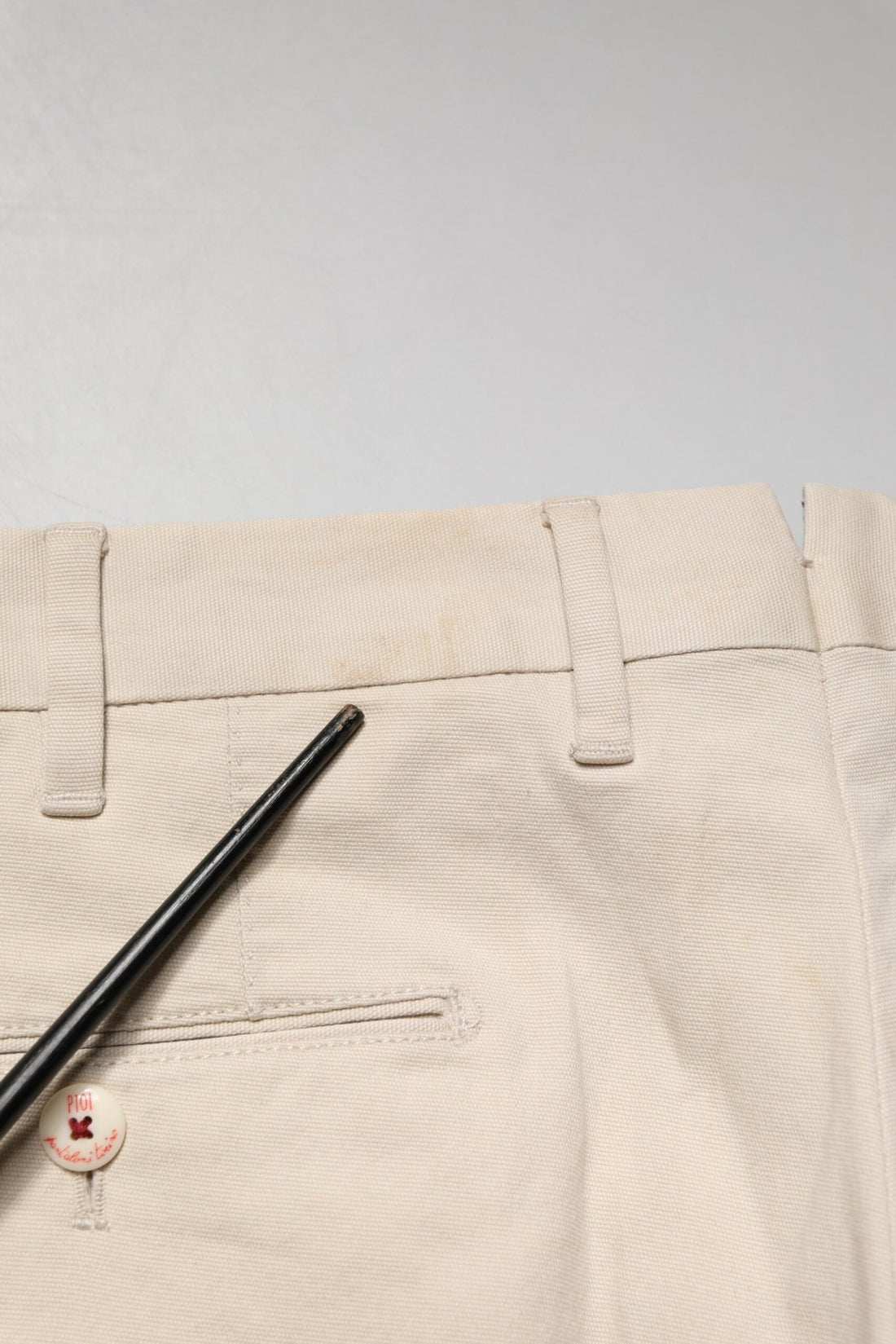 PT01 Beige Men Chino Mid Waist Straight Dress Trouser Pants - RIMODA