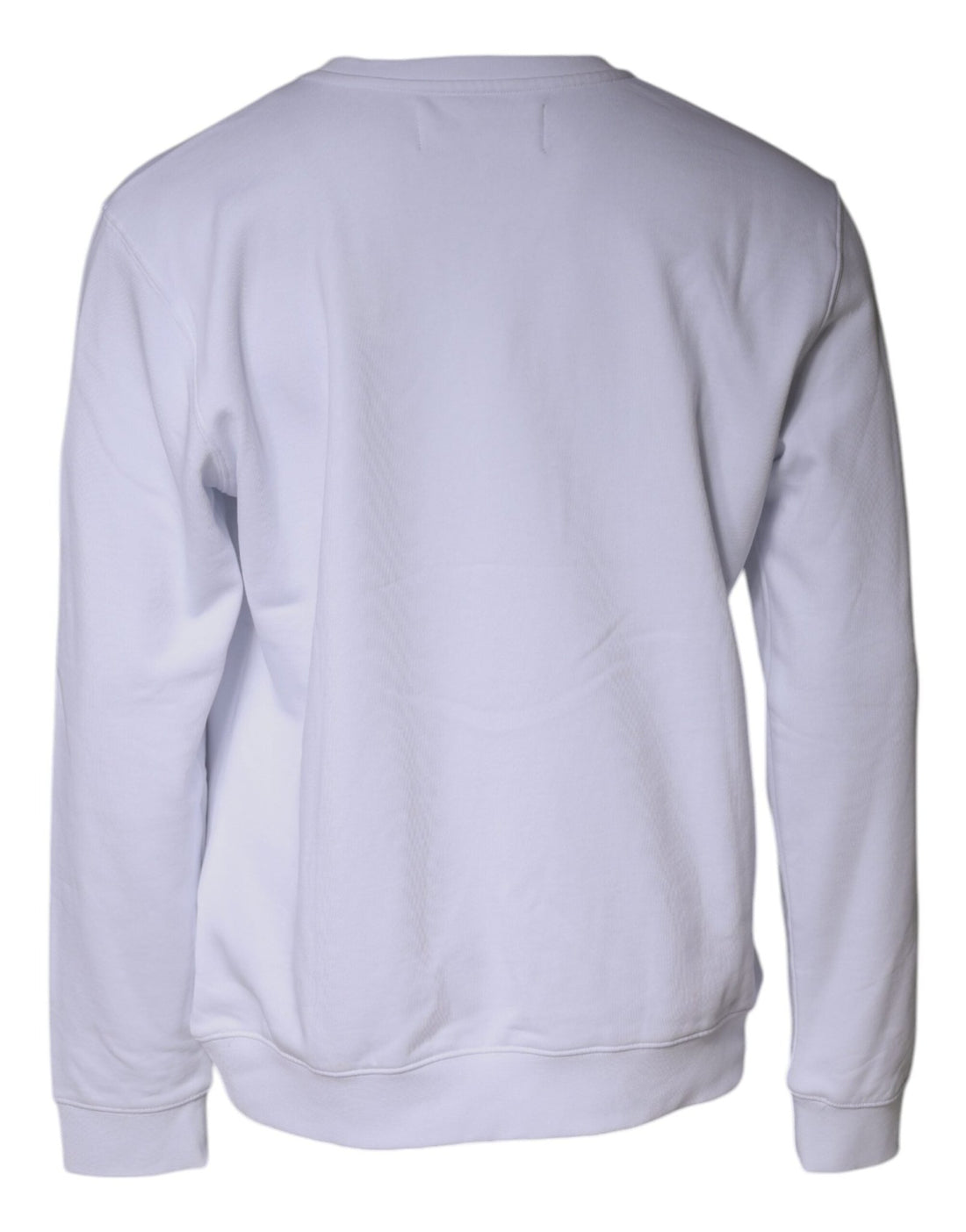 Replay White Embossed Logo Crew Neck Men Sweatshirt Sweater - RIMODA