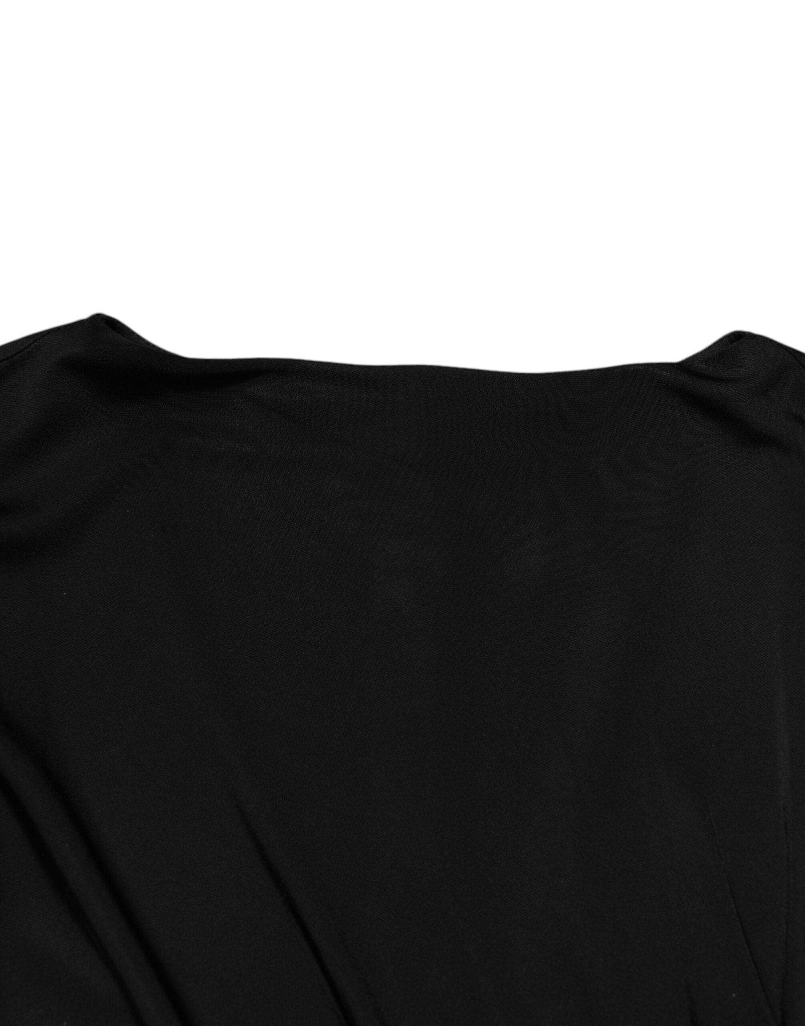 Roberto Cavalli Black Bodycon Short Sleeves Dress - RIMODA
