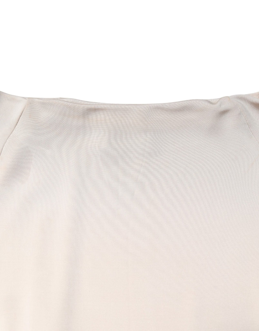 Roberto Cavalli Ivory Viscose Sheath Knee Length Dress - RIMODA