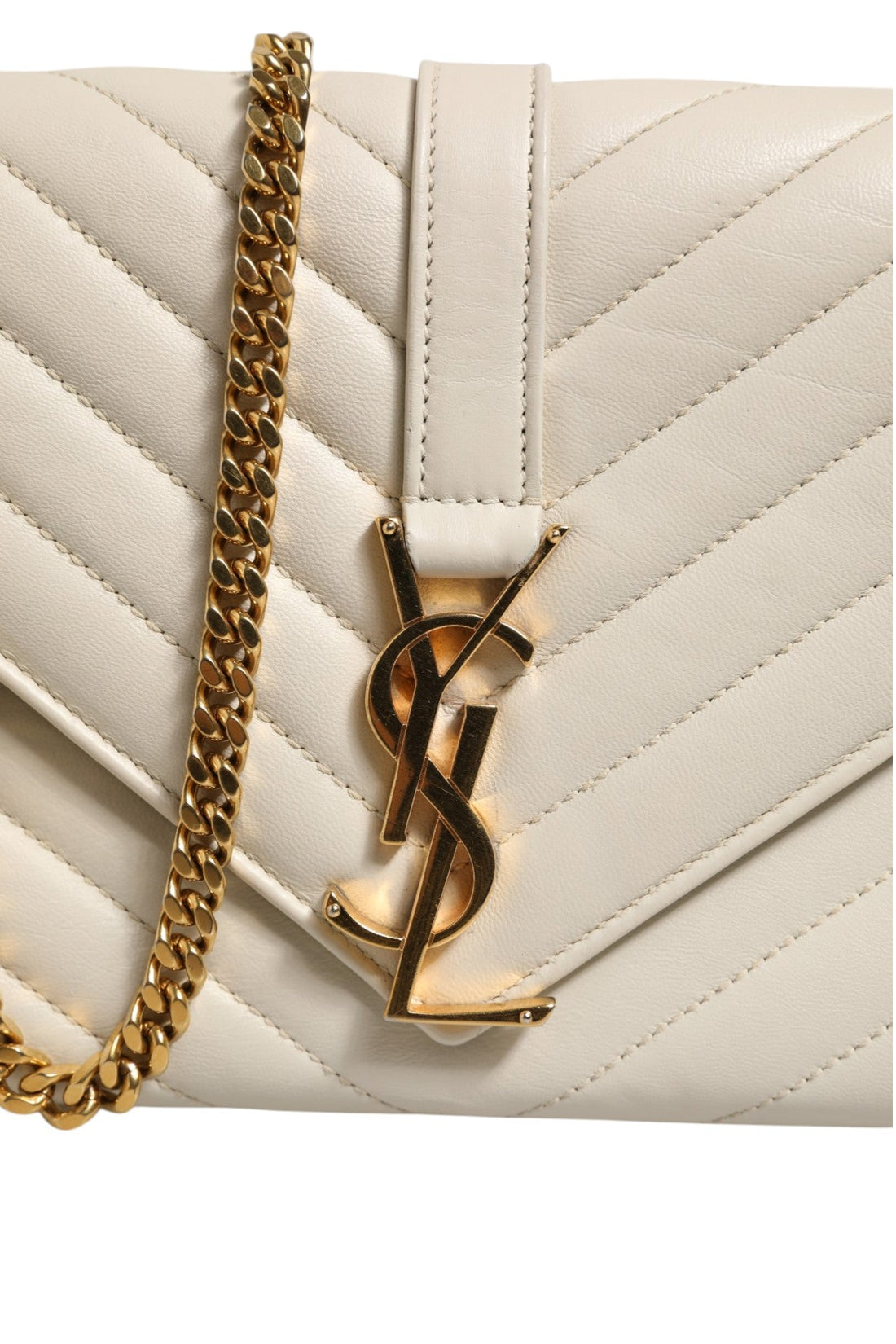 Saint Laurent Envelope Triquilt Medium YSL Shoulder Bag - RIMODA