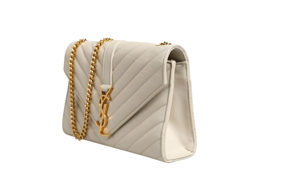 Saint Laurent Envelope Triquilt Medium YSL Shoulder Bag - RIMODA