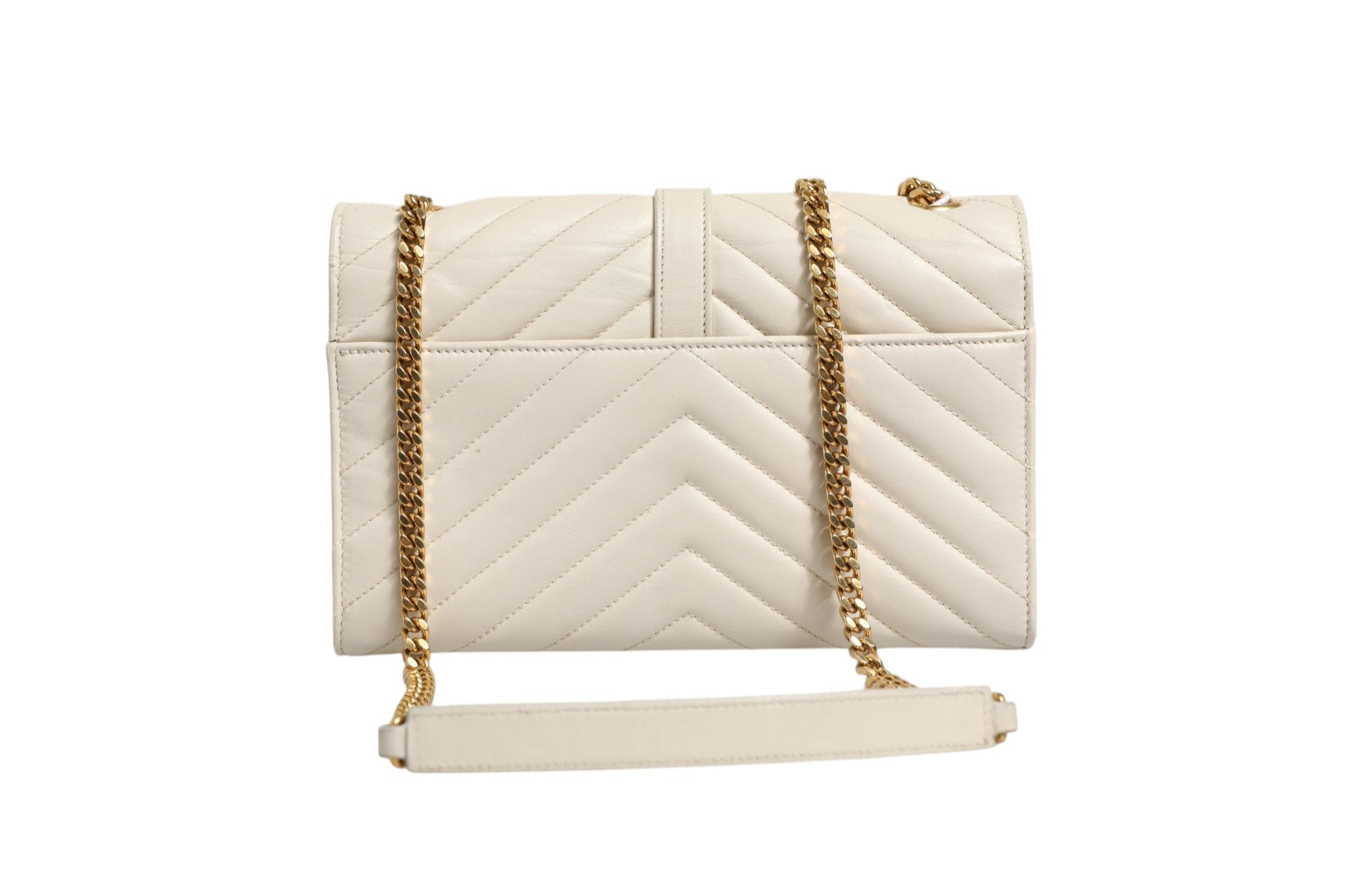 Saint Laurent Envelope Triquilt Medium YSL Shoulder Bag - RIMODA