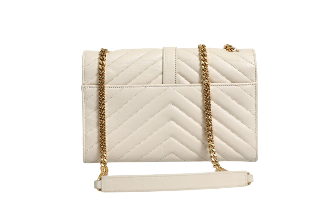 Saint Laurent Envelope Triquilt Medium YSL Shoulder Bag - RIMODA