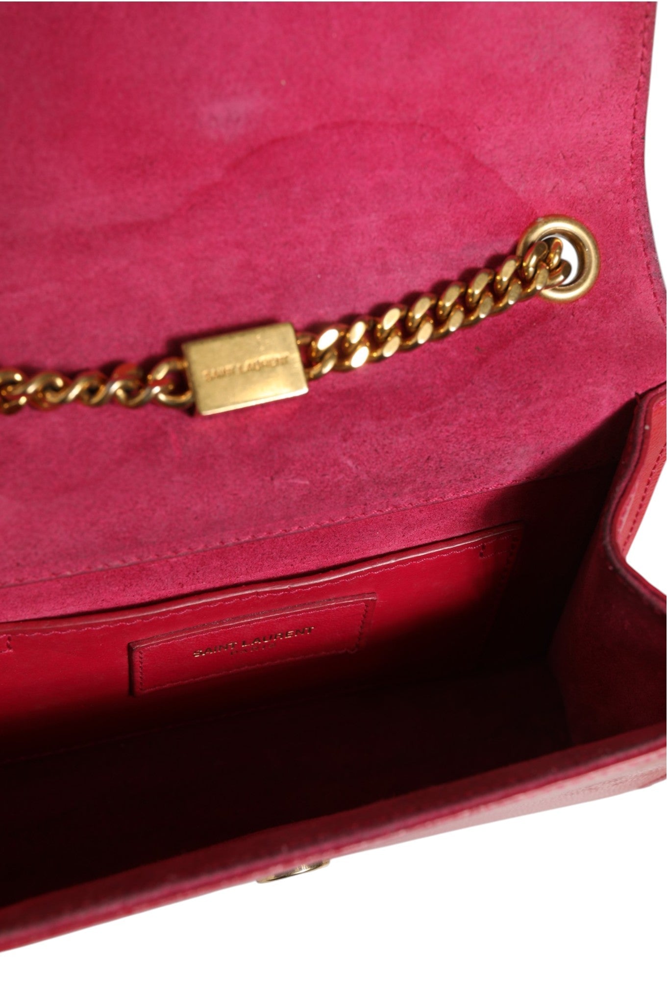 Saint Laurent Kate Red Leather Crossbody Bag - RIMODA