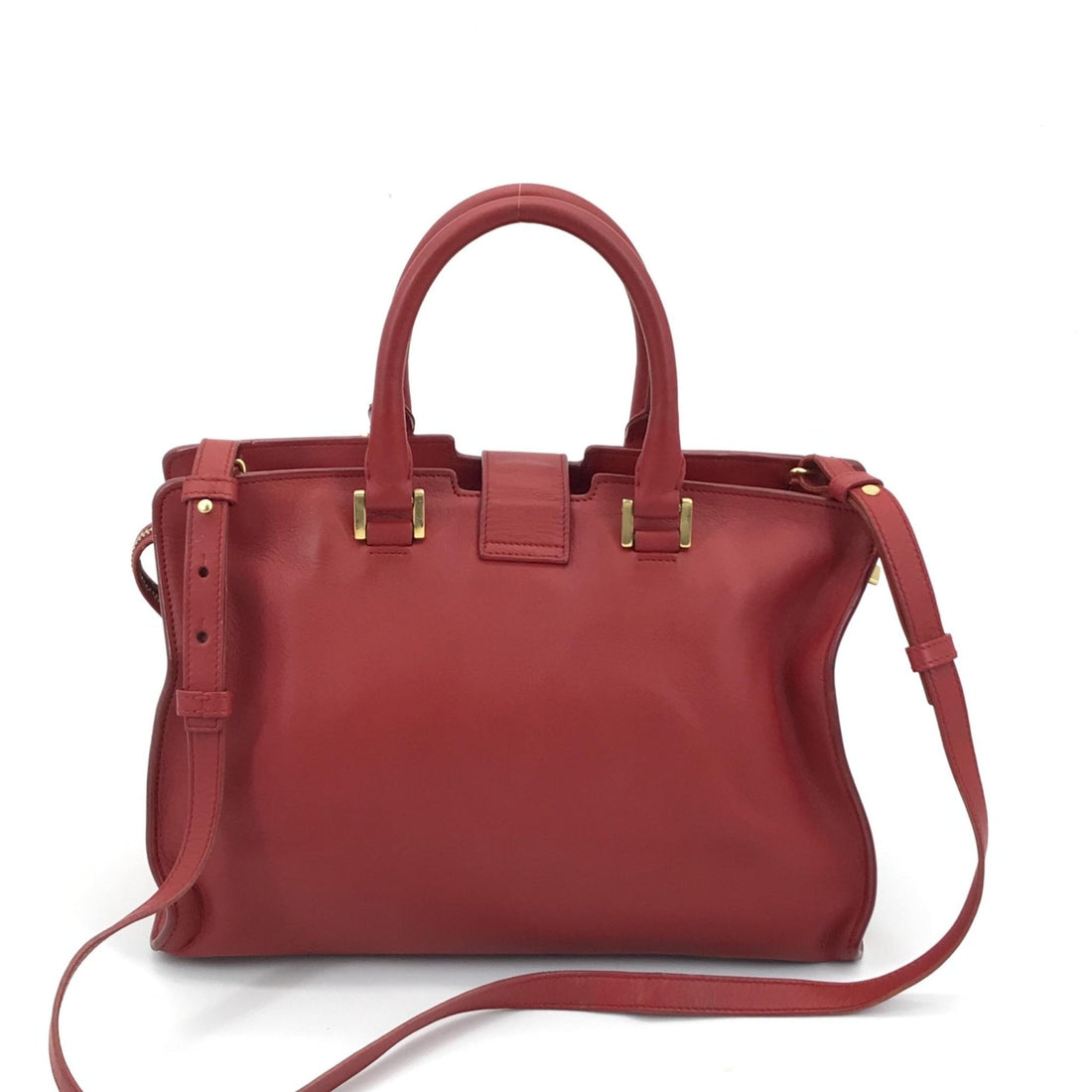 Saint Laurent Leather Handbag With Y Logo - RIMODA