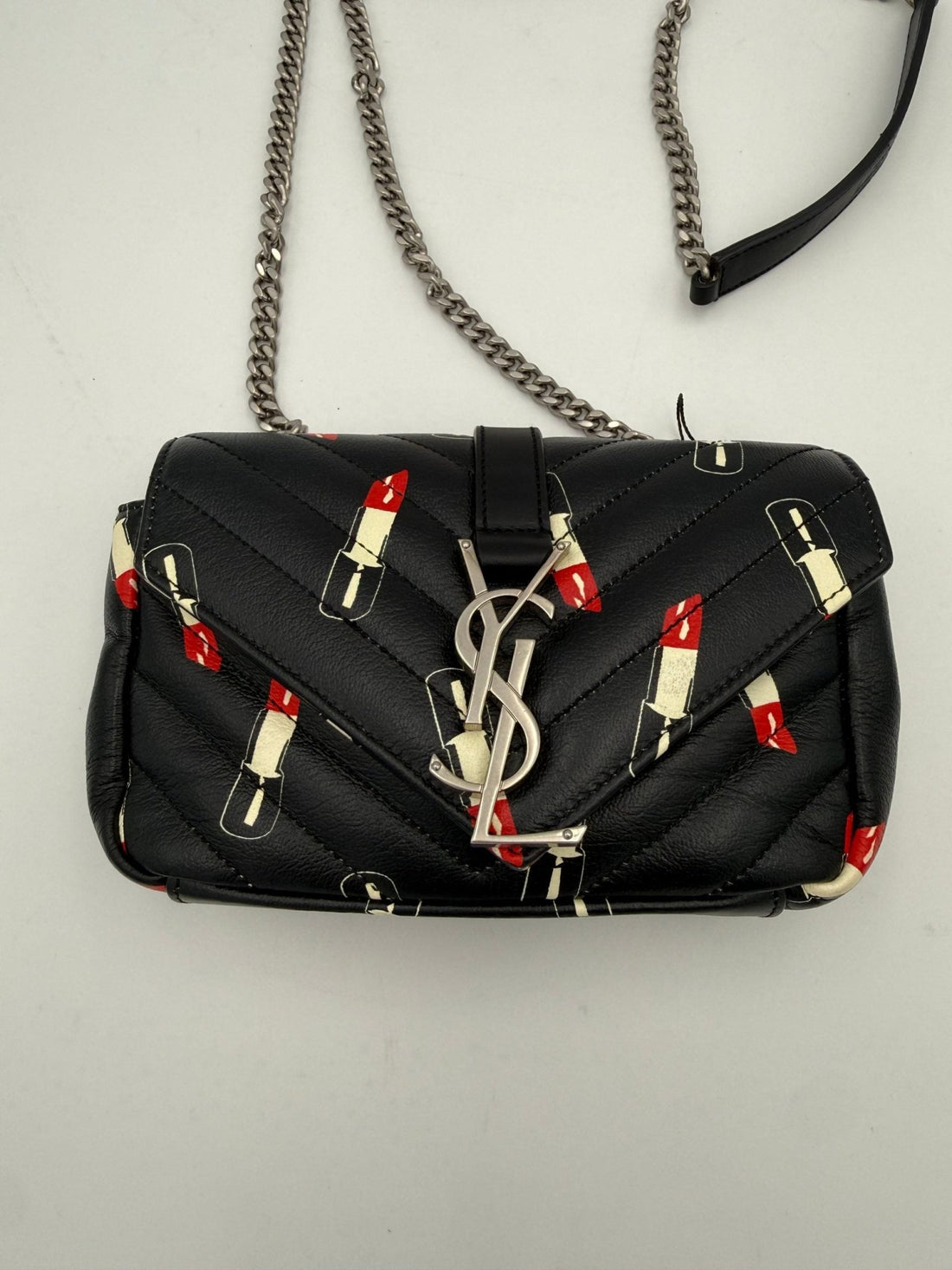Saint Laurent SAINT LAURENT MINI COLLEGE Lip Stick Handbag - RIMODA