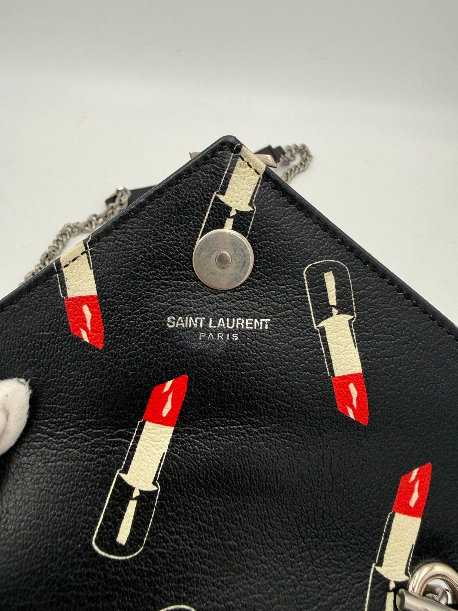 Saint Laurent SAINT LAURENT MINI COLLEGE Lip Stick Handbag - RIMODA