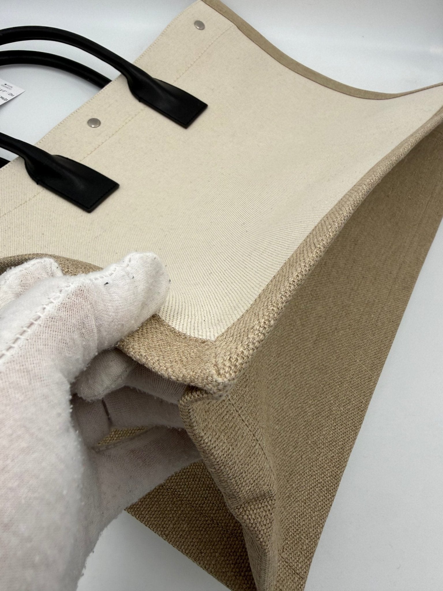 Saint Laurent SAINT LAURENT Rive Gauche Large Tote Bag - RIMODA
