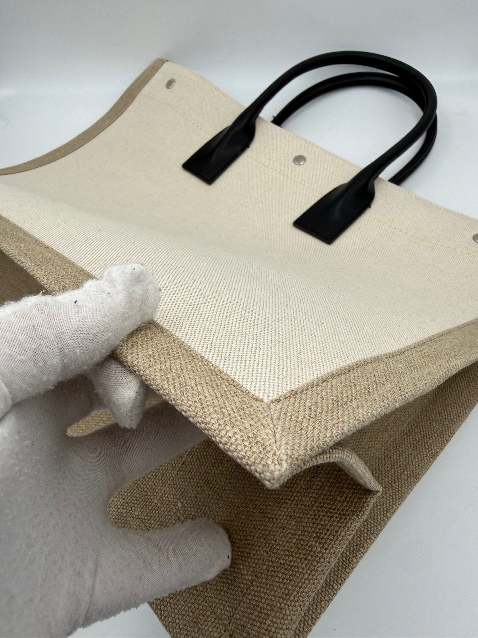 Saint Laurent SAINT LAURENT Rive Gauche Large Tote Bag - RIMODA