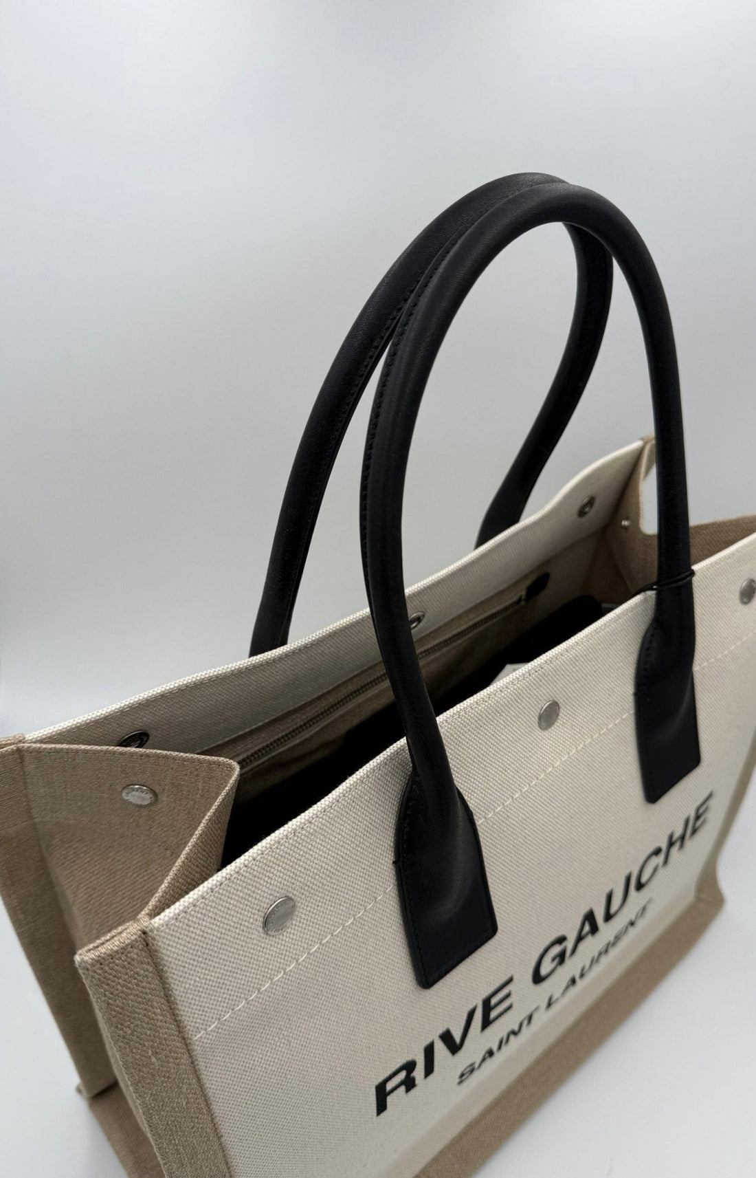 Saint Laurent SAINT LAURENT Rive Gauche Medium Tote Bag - RIMODA
