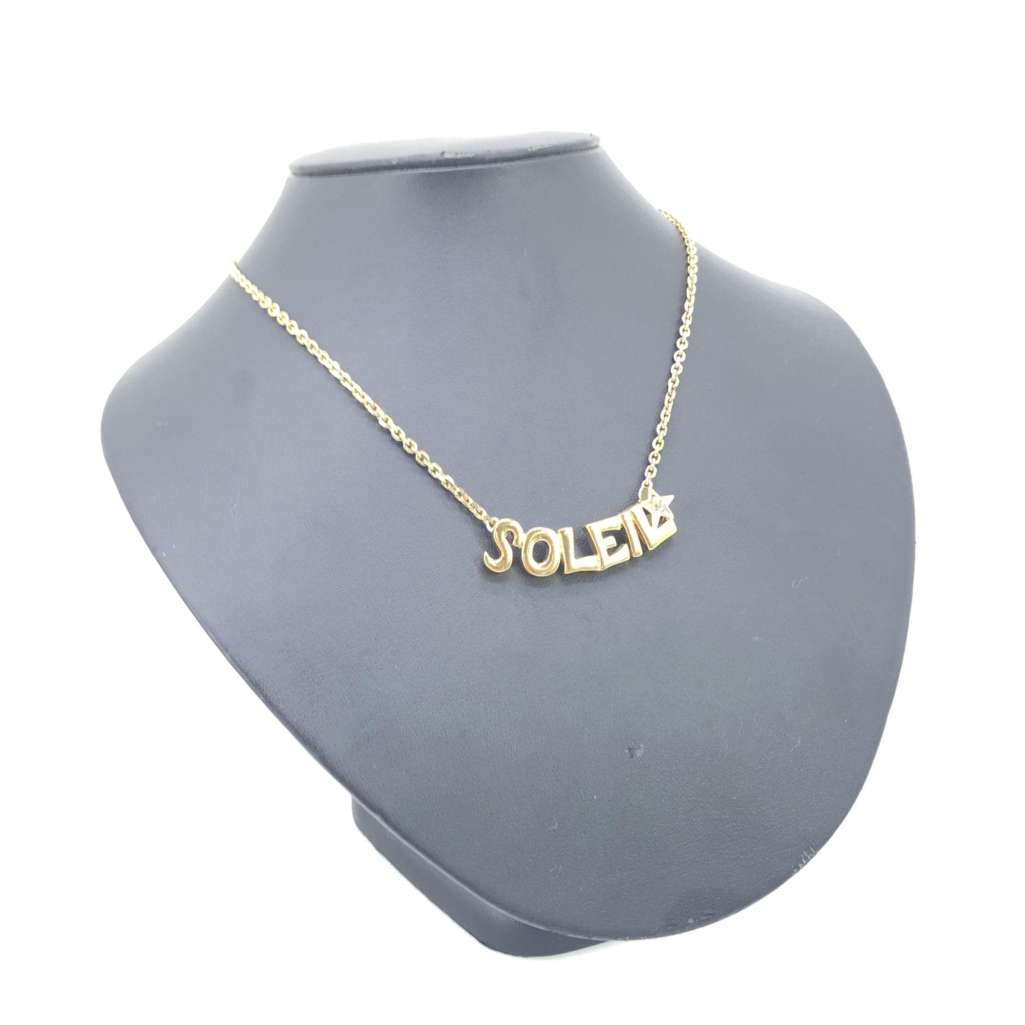 Saint Laurent Soleil Designer Statement Necklace - RIMODA