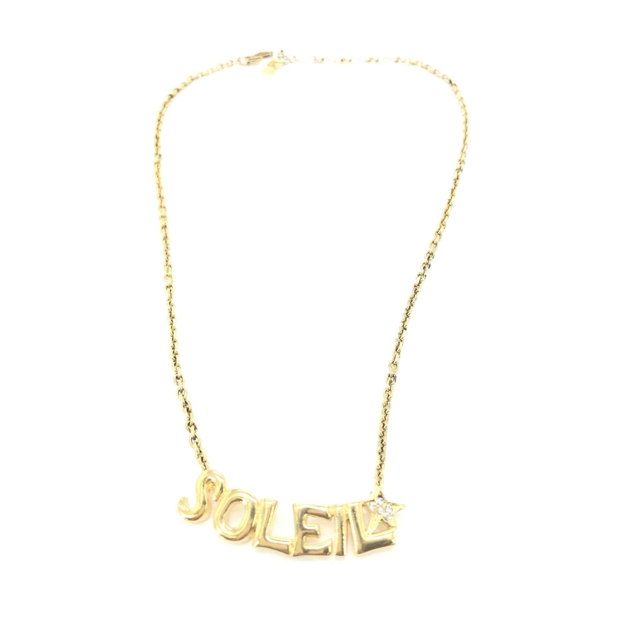 Saint Laurent Soleil Designer Statement Necklace - RIMODA