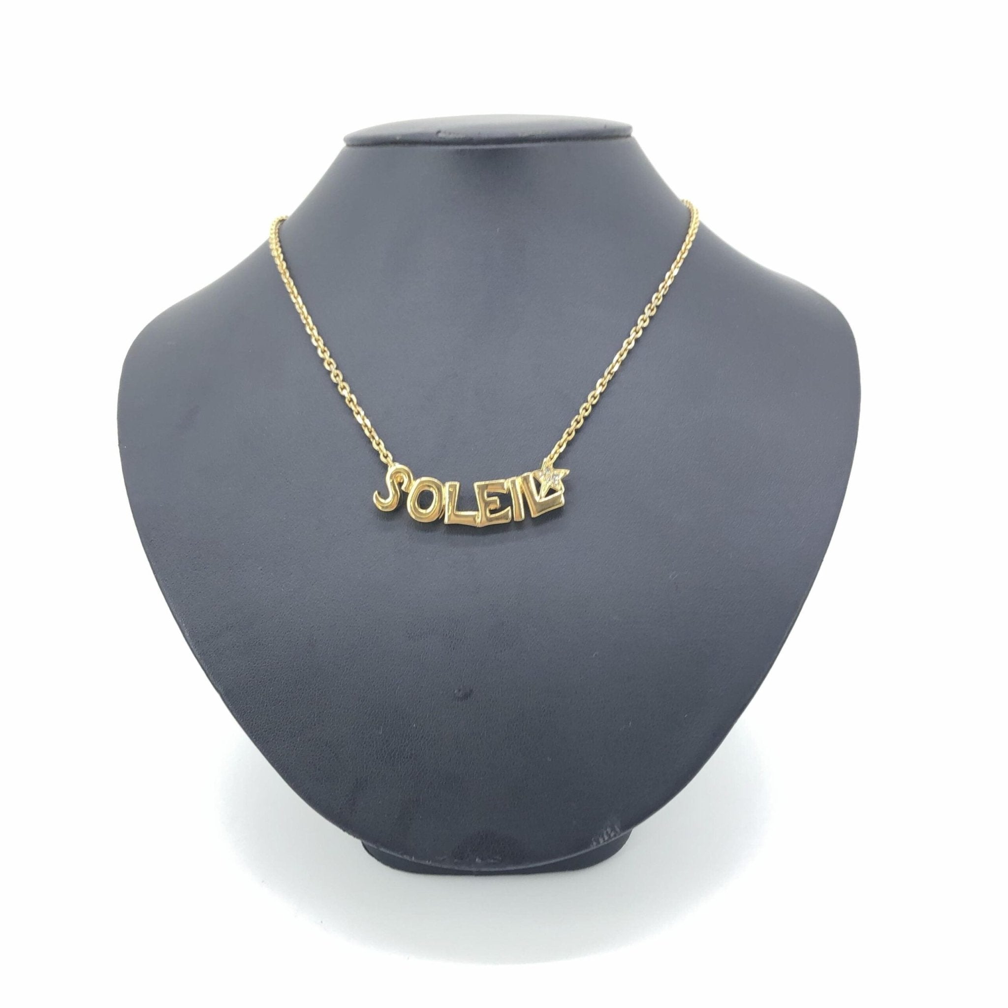 Saint Laurent Soleil Designer Statement Necklace - RIMODA