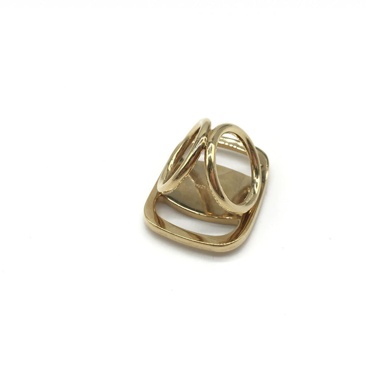 Salvatore Ferragamo PLEATS PLEASE Designer Scarf Ring - RIMODA