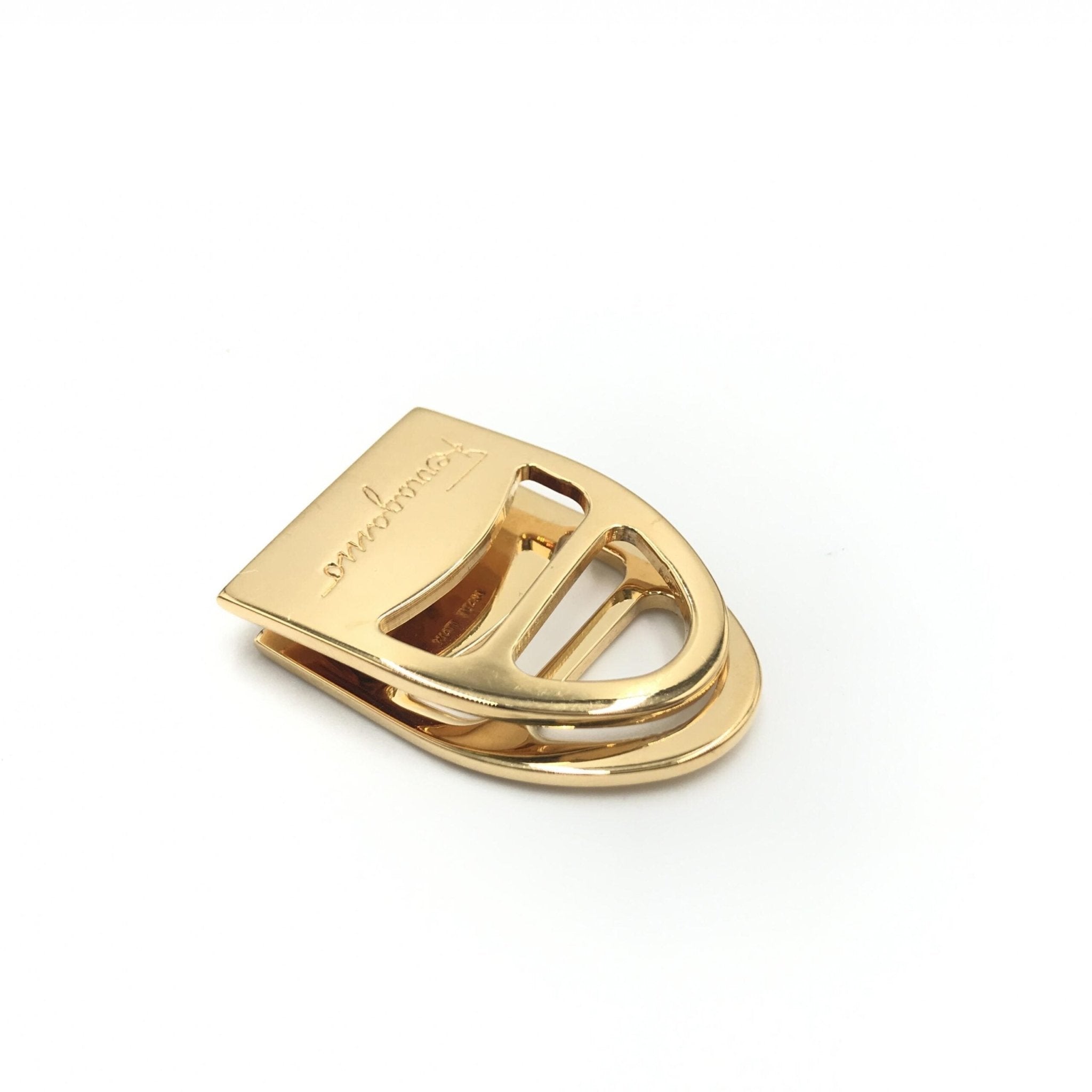 Salvatore Ferragamo Vara Metal Scarf Ring - RIMODA
