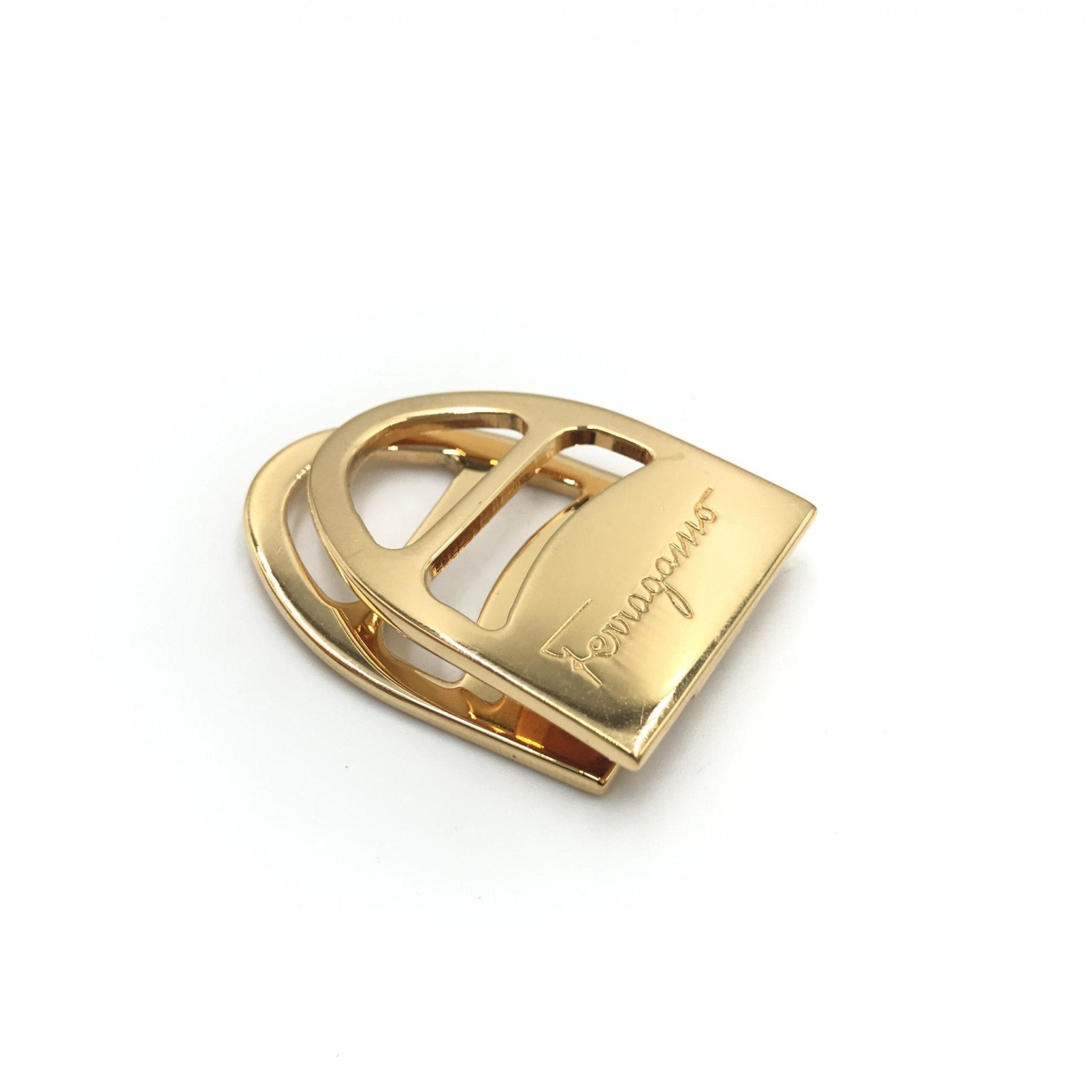 Salvatore Ferragamo Vara Metal Scarf Ring - RIMODA