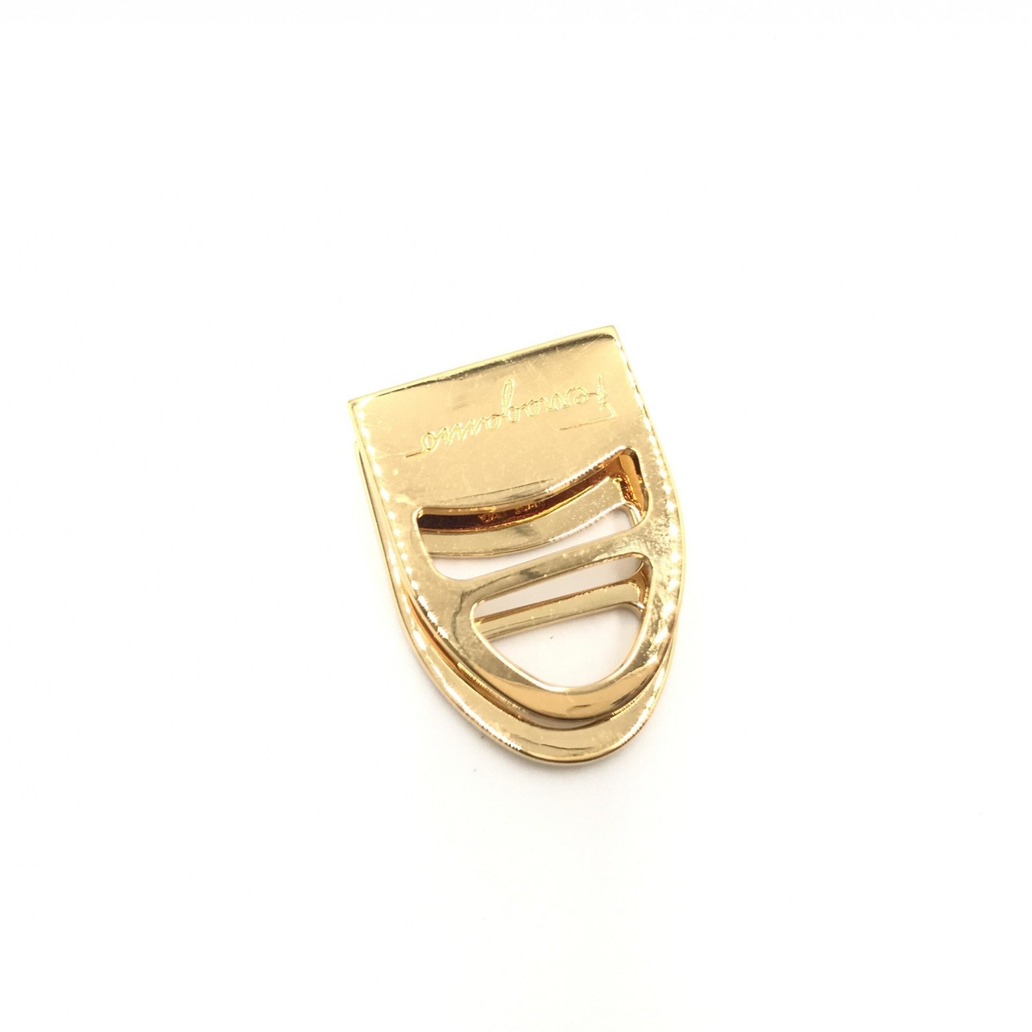 Salvatore Ferragamo Vara Metal Scarf Ring - RIMODA