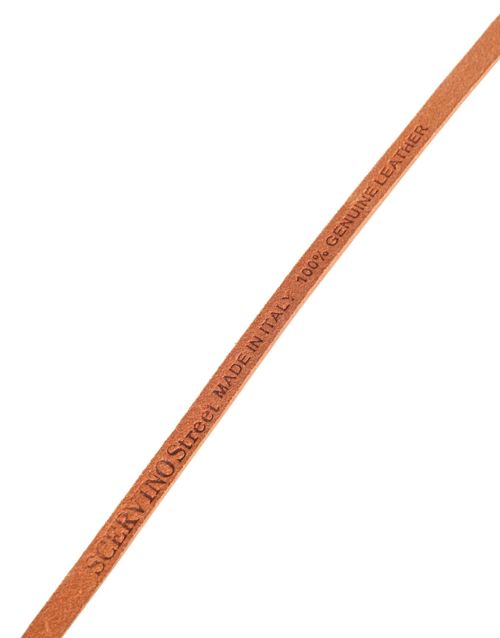 Scervino Street Women Orange Silver Metal Buckle Skinny Belt - RIMODA