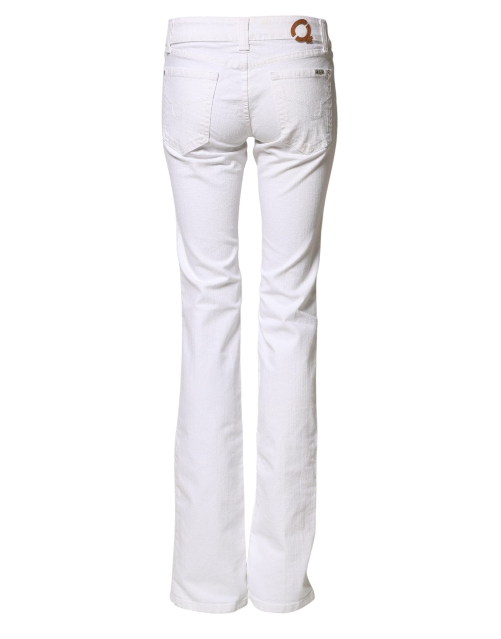S.O.S White Low Waist Bootcut Denim Jeans - RIMODA