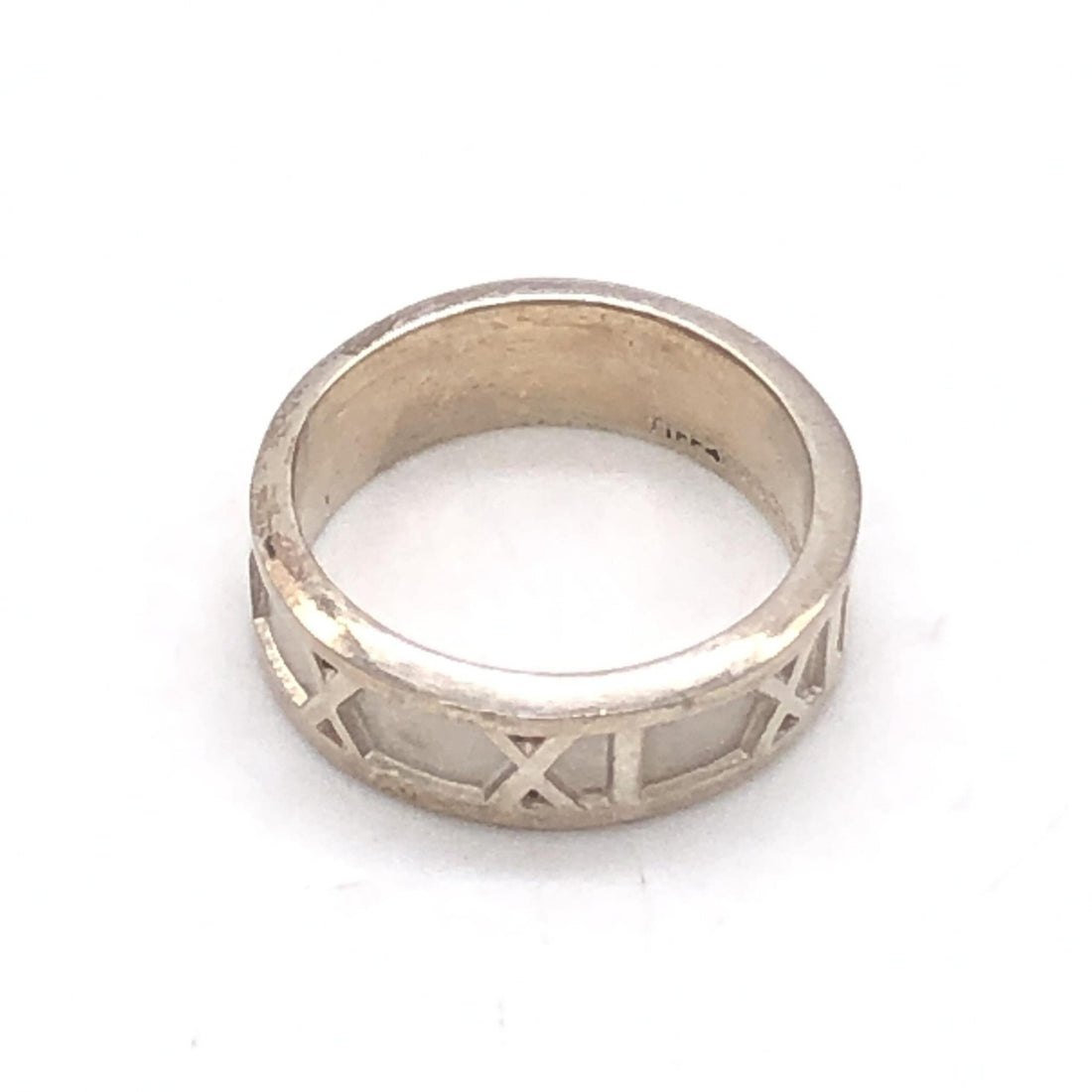 Tiffany & Co. Atlas Ring, SV925, 4.5g, US Size 5 - RIMODA