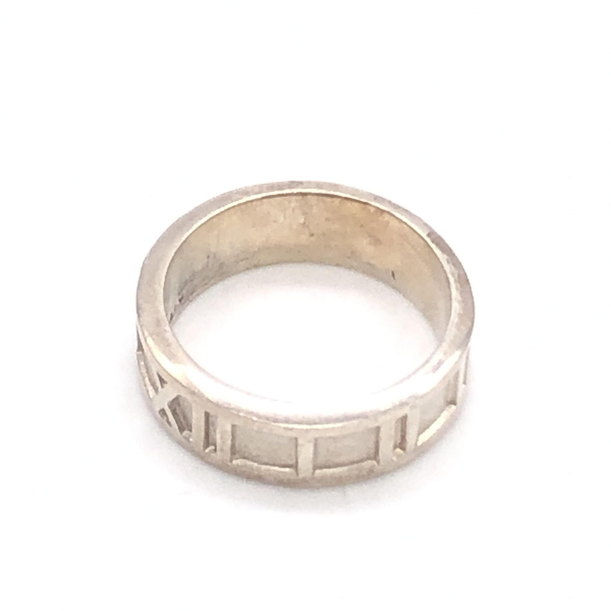 Tiffany & Co. Atlas Ring, SV925, 4.5g, US Size 5 - RIMODA