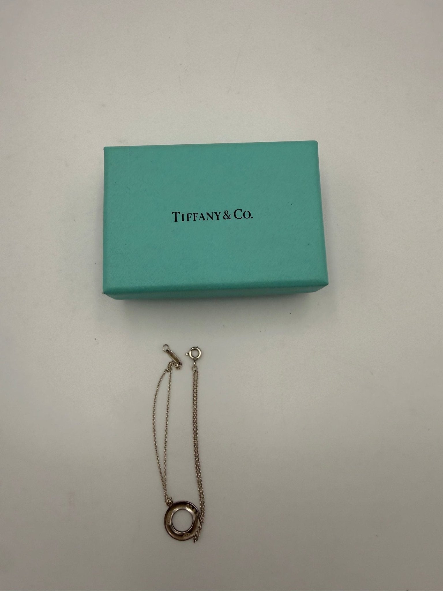 Tiffany & Co. TIFFANY & CO. Silver Bracelet with Double Chain - RIMODA