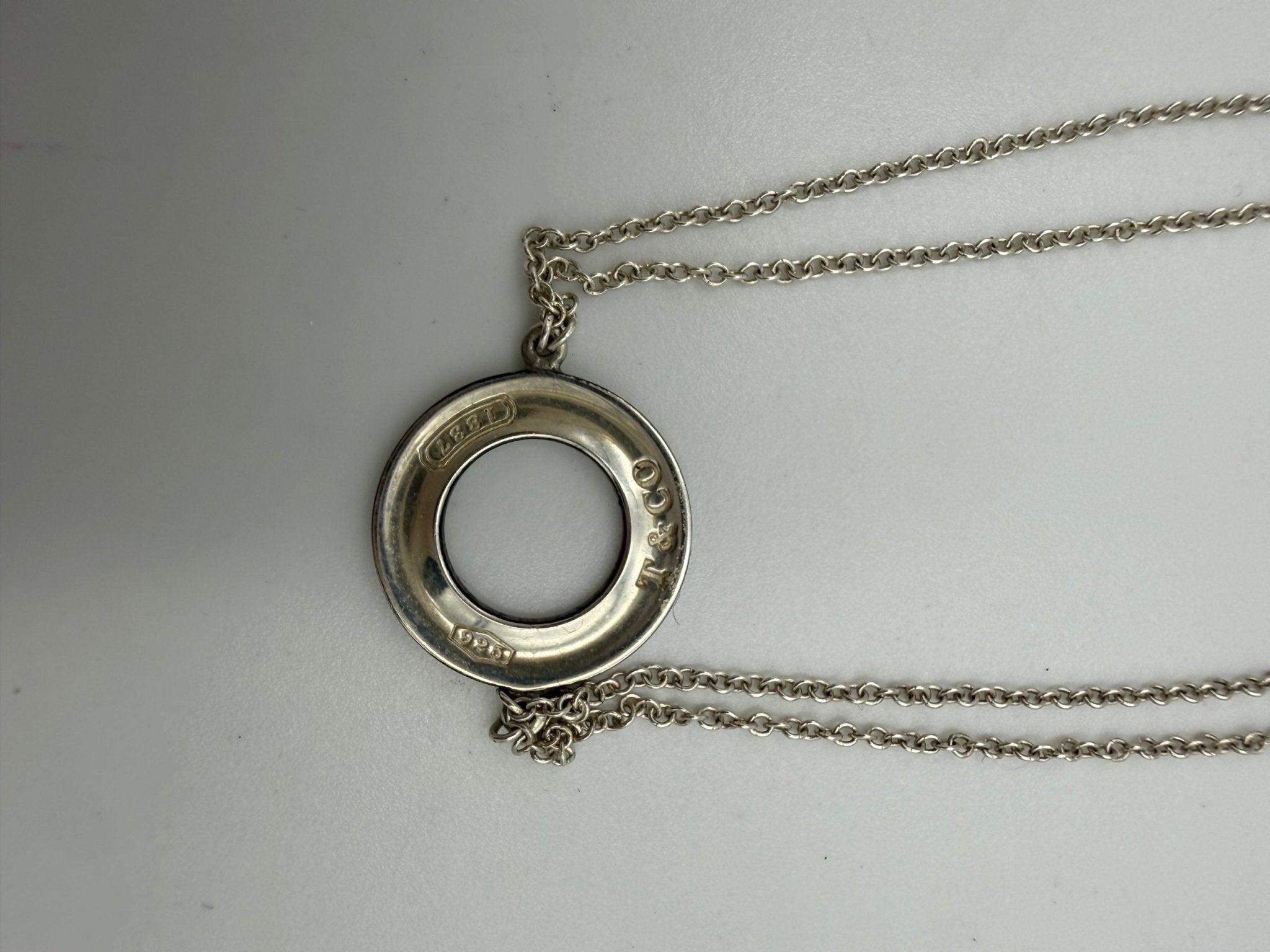 Tiffany & Co. TIFFANY & CO. Silver Bracelet with Double Chain - RIMODA