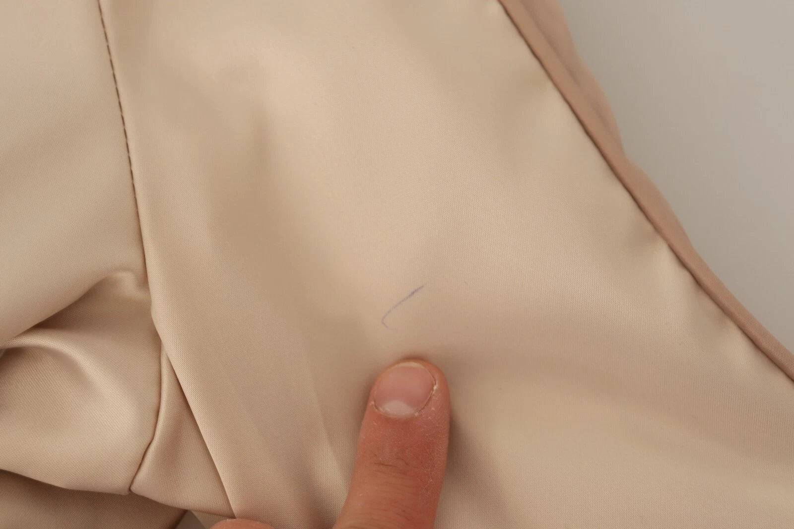 Twinset Bomber Full Zip Beige Long Sleeves Polyester Jacket - RIMODA