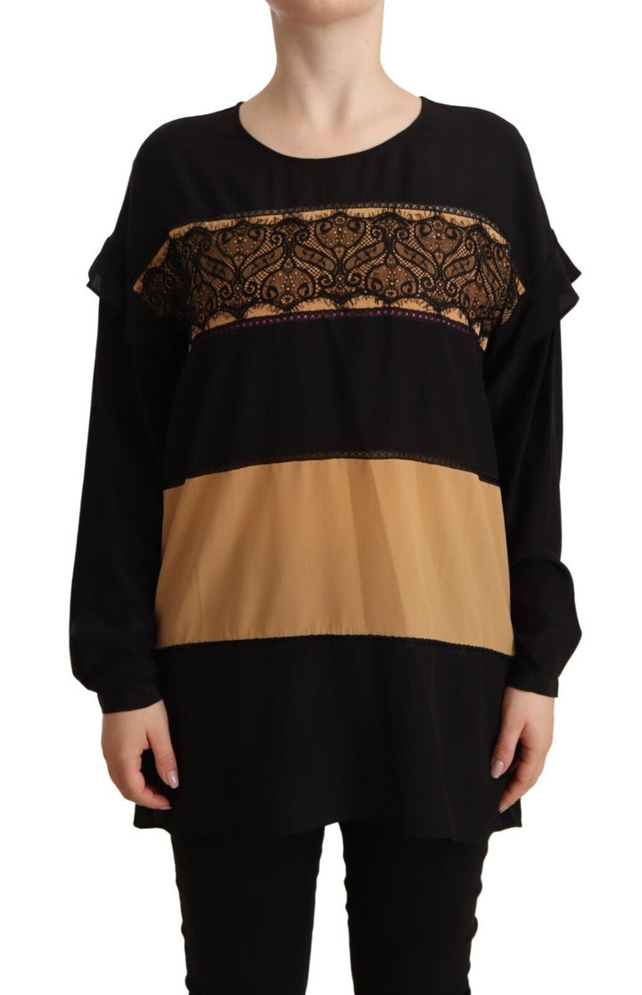 Twinset Multicolor Long Sleeves Round Neck Pullover Sweater - RIMODA