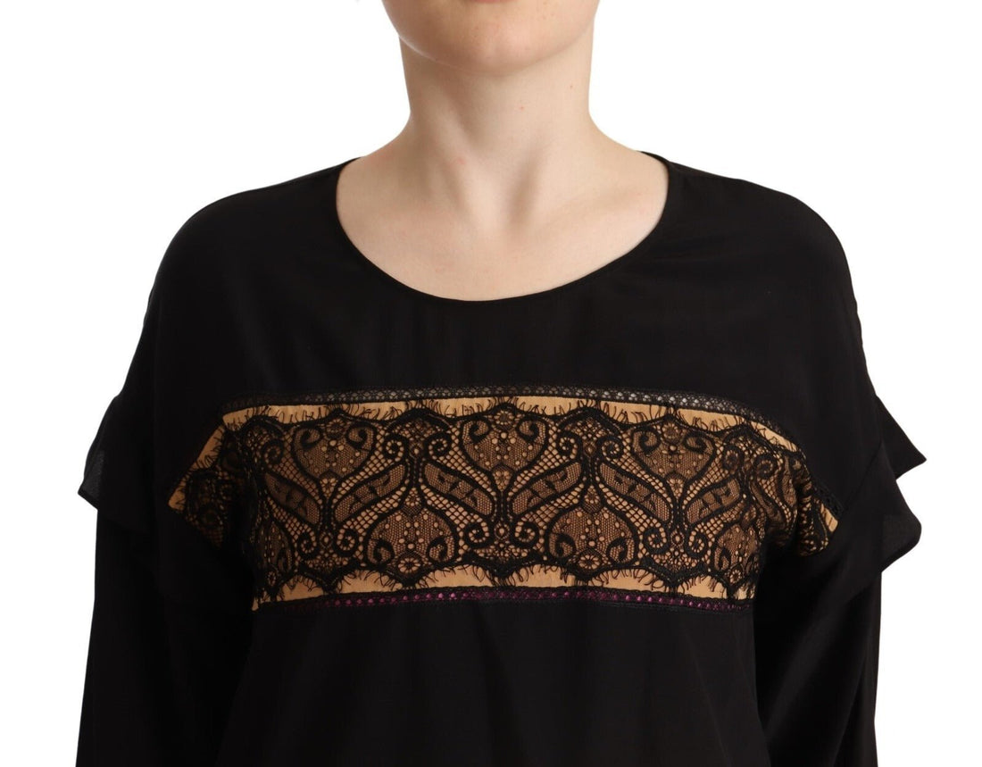 Twinset Multicolor Long Sleeves Round Neck Pullover Sweater - RIMODA