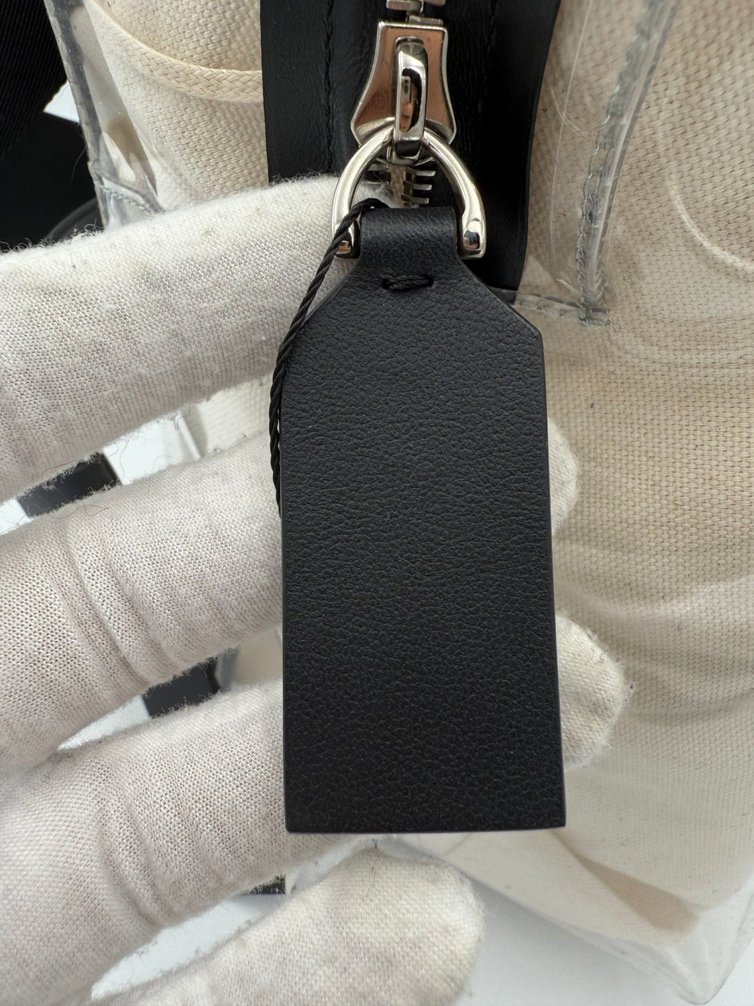 Valentino Garavani VALENTINO GARAVANI Leather and Transparent Plastic Backpack - RIMODA