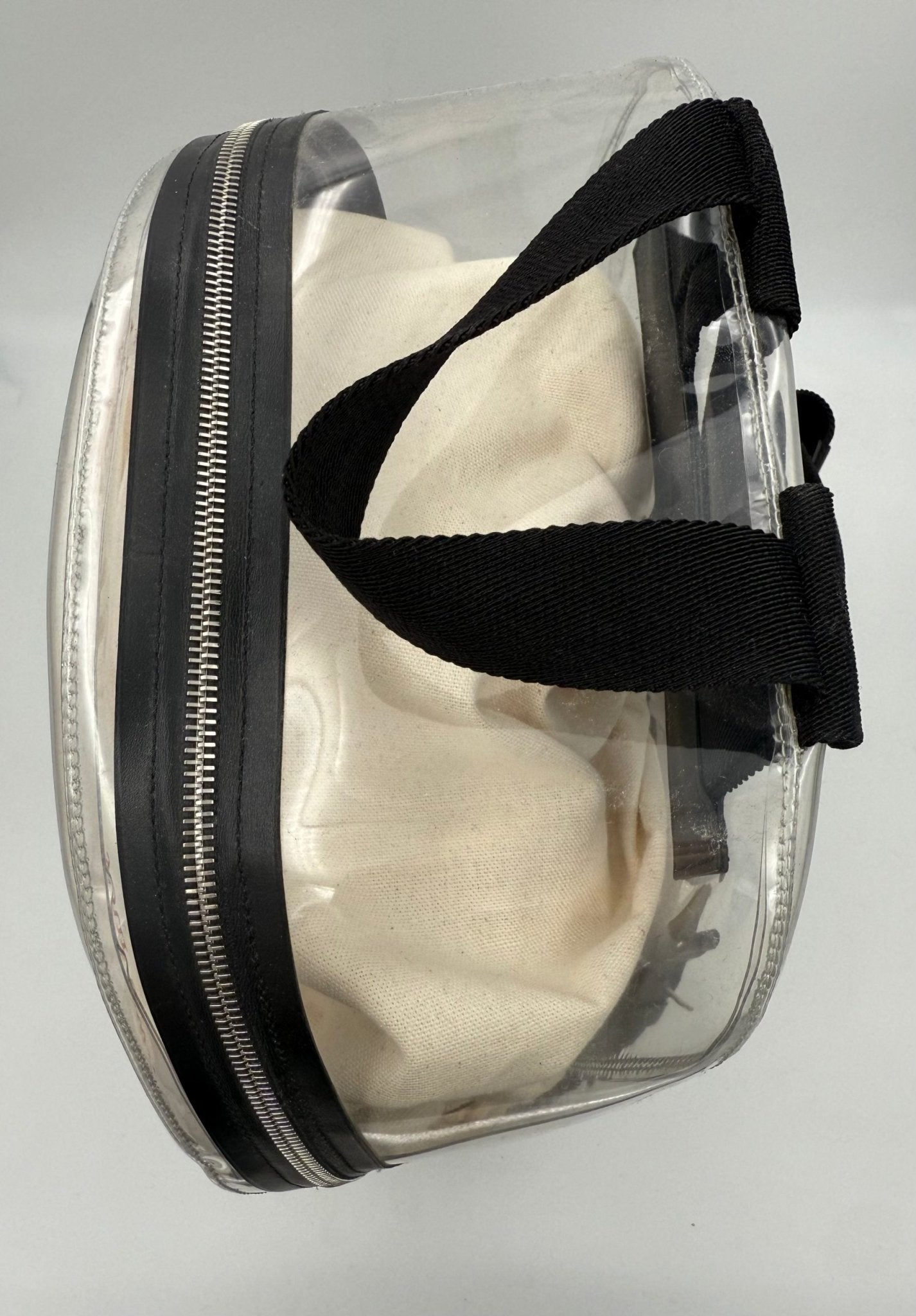 Valentino Garavani VALENTINO GARAVANI Leather and Transparent Plastic Backpack - RIMODA