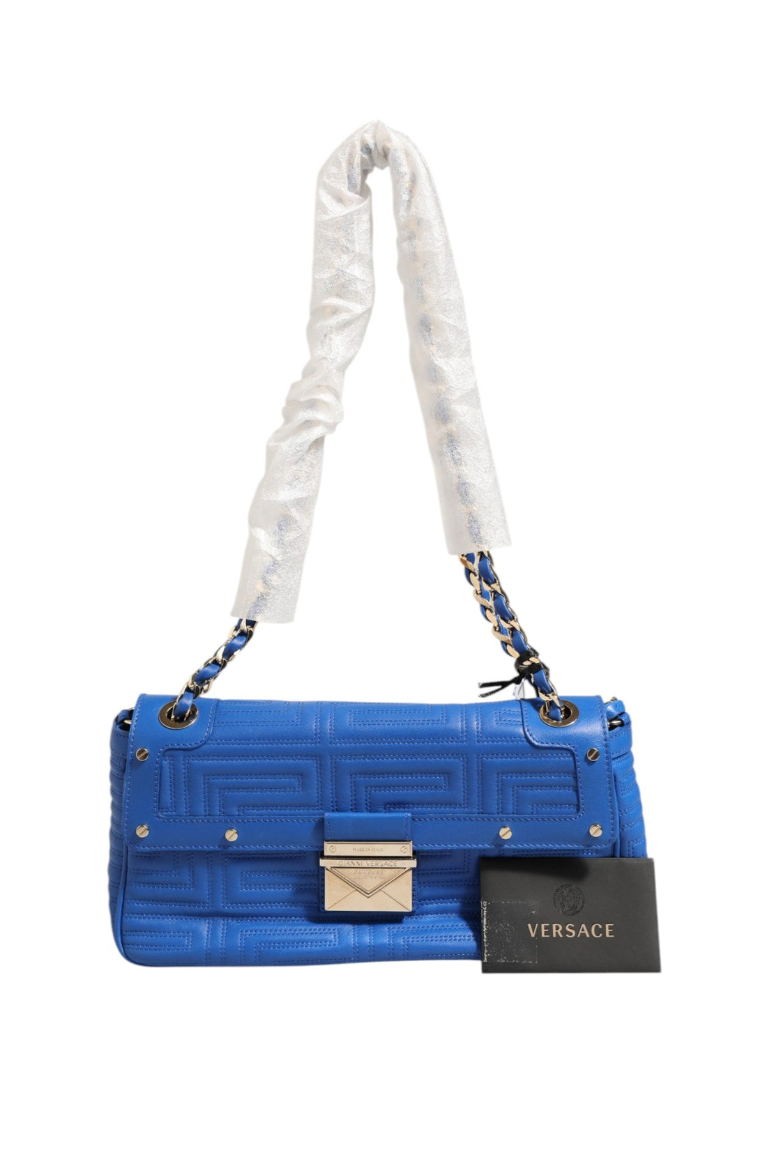 Versace Couture Quilted Leather Shoulder Bag - RIMODA