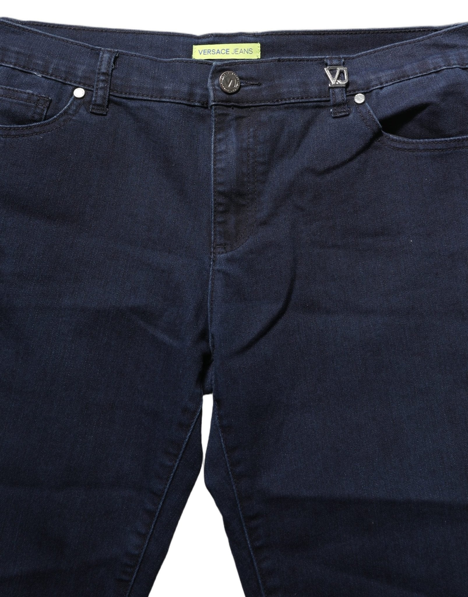 Versace Jeans Couture Blue High Waist Skinny Denim Trouser Jeans - RIMODA